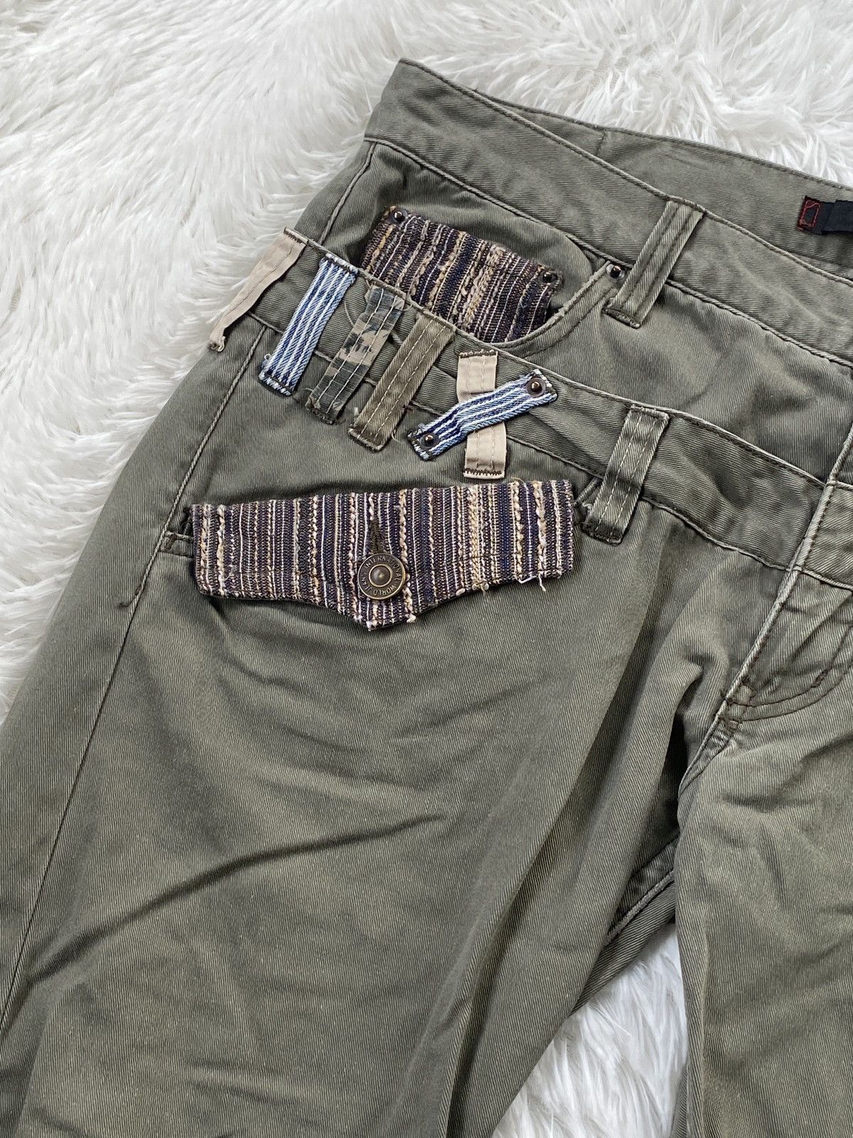 Japanese Brand × Seditionaries 🔥RARE🔥Dominated Handcrafted Jeans Japan Denim Double Waist Size US 34 / EU 50 - 5 Thumbnail