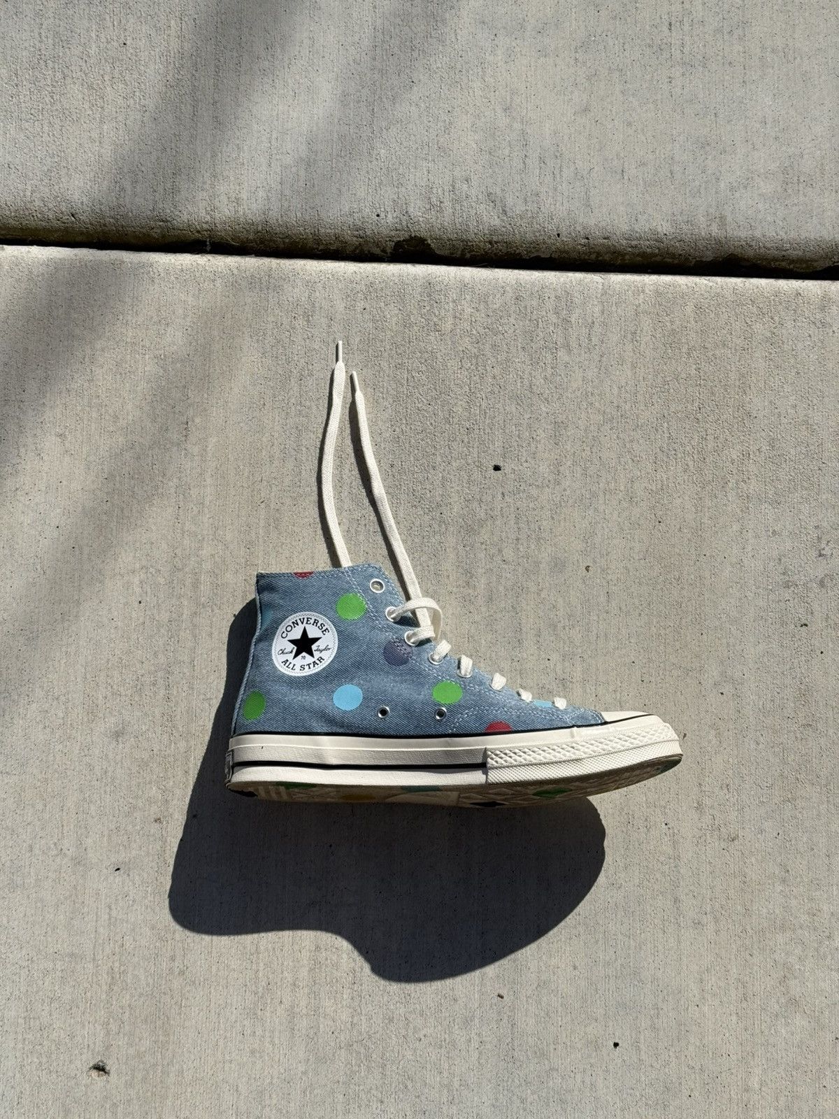 Converse × Golf le Fleur Polk-a-Dot Converse x GOLFWANG Chuck Taylors Size US 9 / EU 42 - 3 Thumbnail