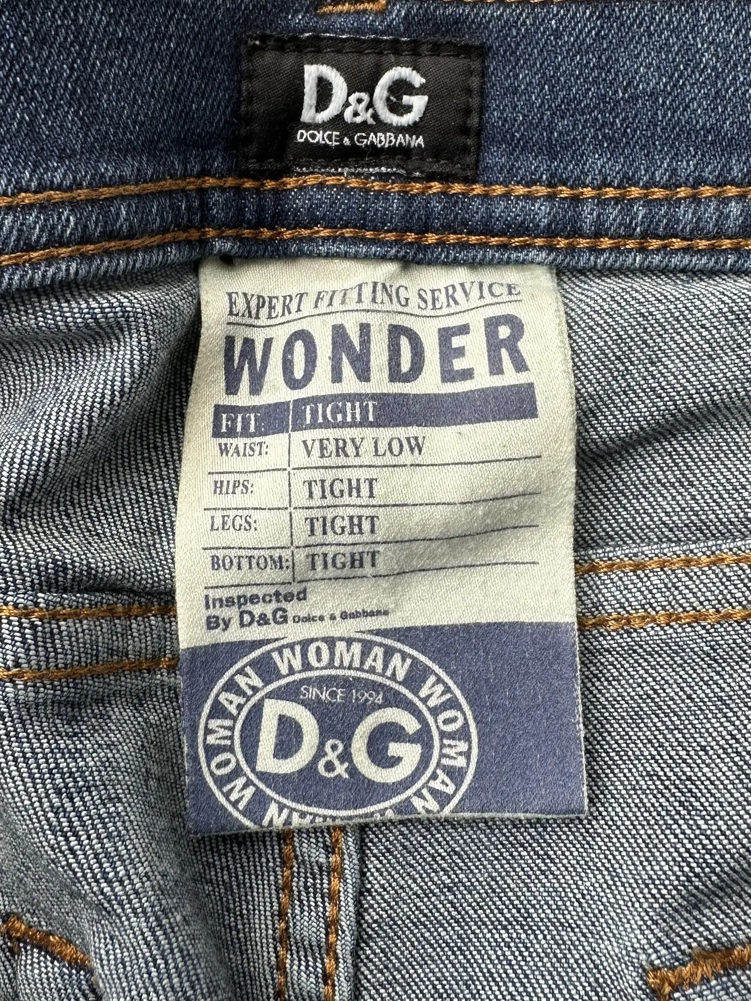 Dolce & Gabbana Dolce&Gabbana Vintage Jeans (368) Size 28" / US 6 / IT 42 - 7 Thumbnail