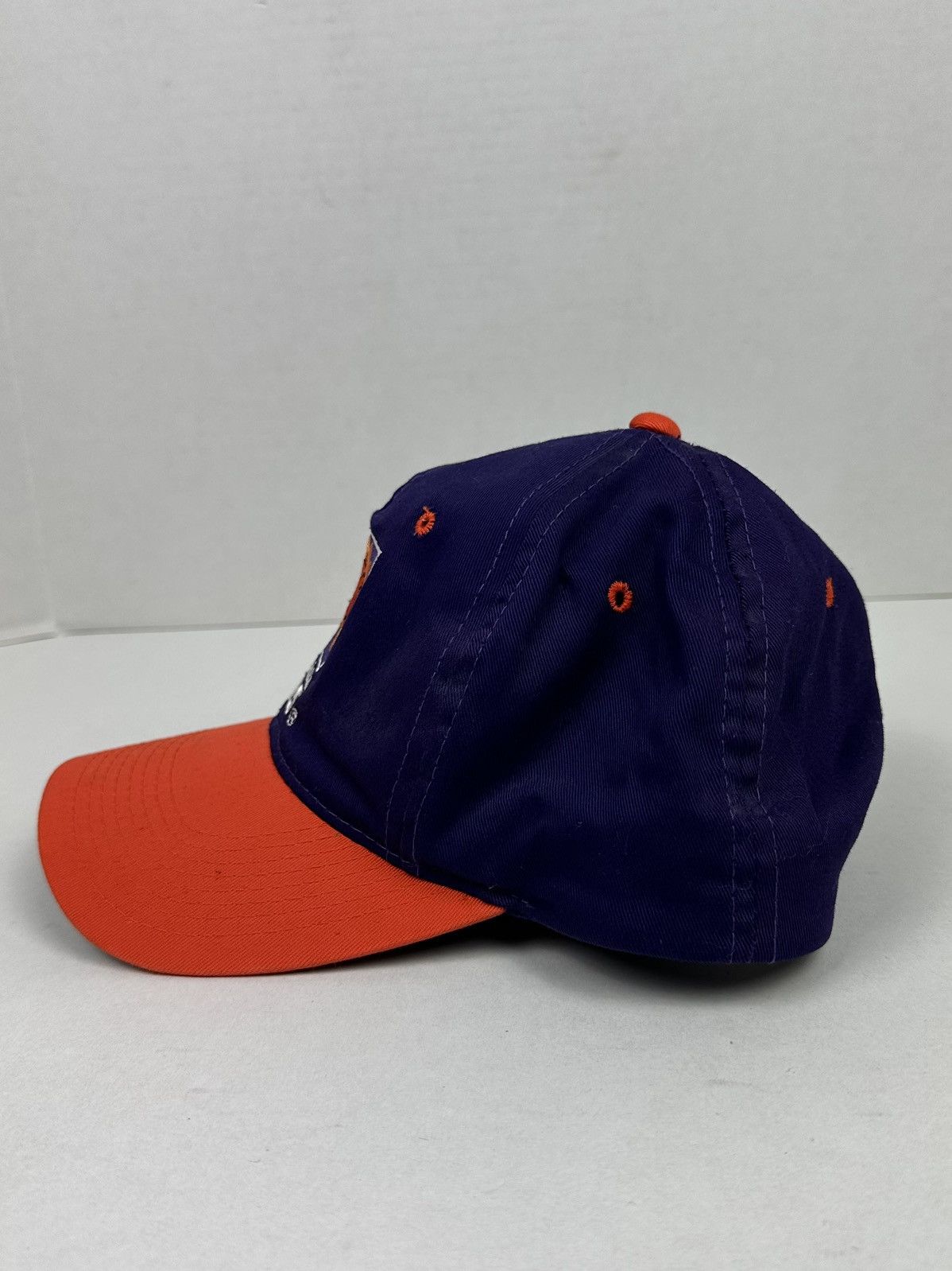 NBA Vintage 90s Pheonix Suns NBA Snapback Hat Cap Purple/Orange Size ONE SIZE - 2 Thumbnail