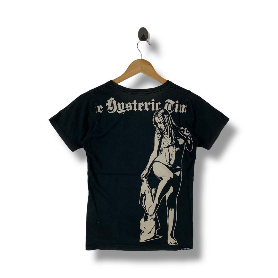 Vintage HYSTERIC GLAMOUR hysteric time big back printed tee