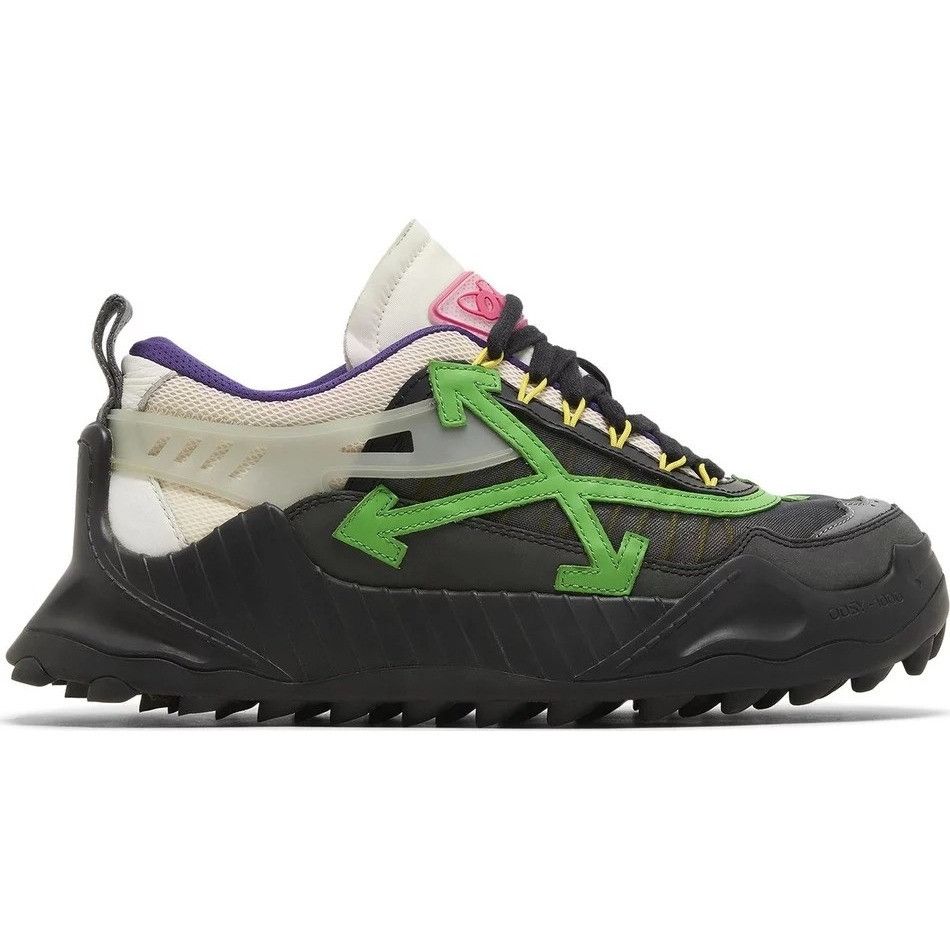 OFF-WHITE Odsy-1000 Cream White Green Shoes Size 40 US