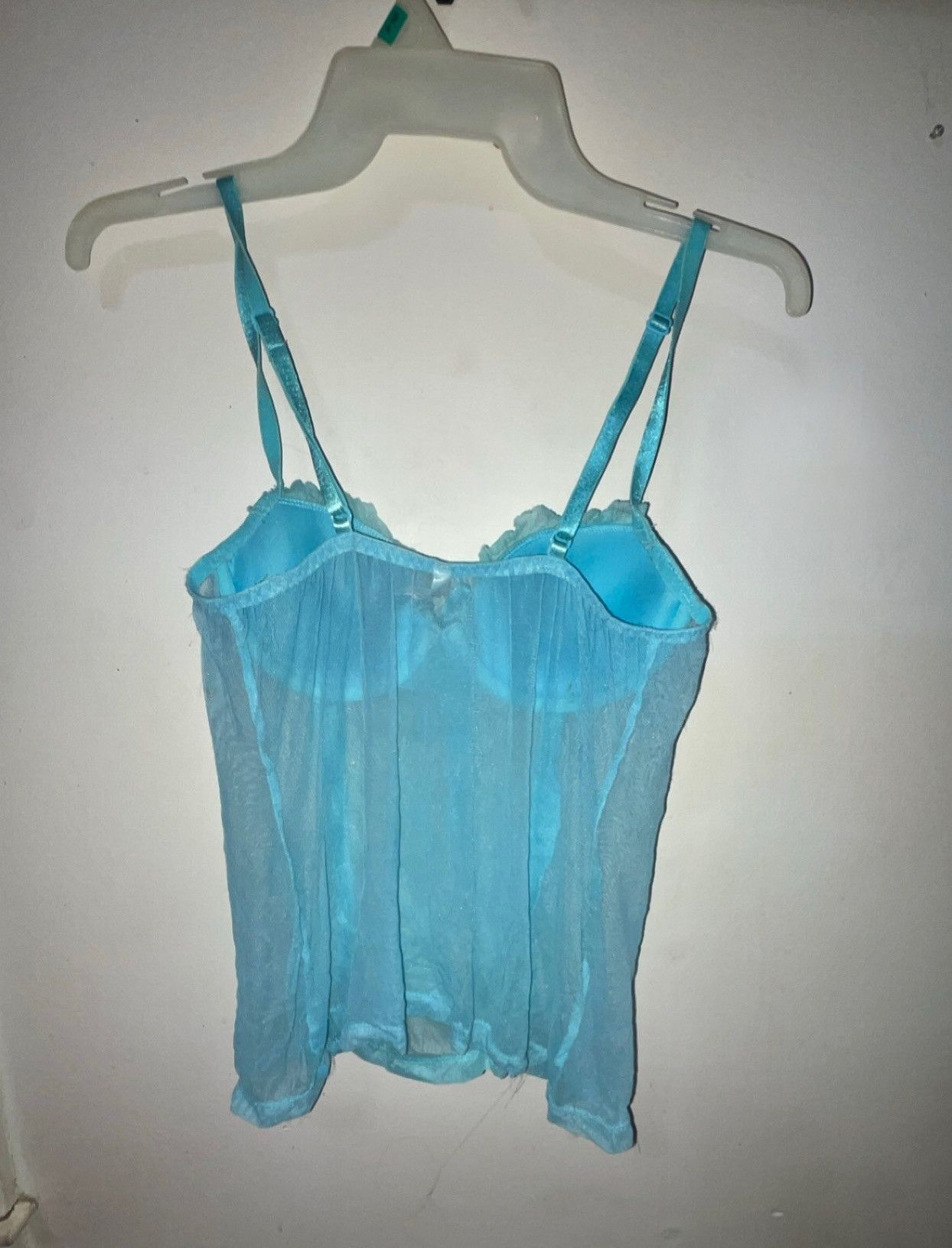 Other Light blue see through tank Size S / US 4 / IT 40 - 2 Thumbnail