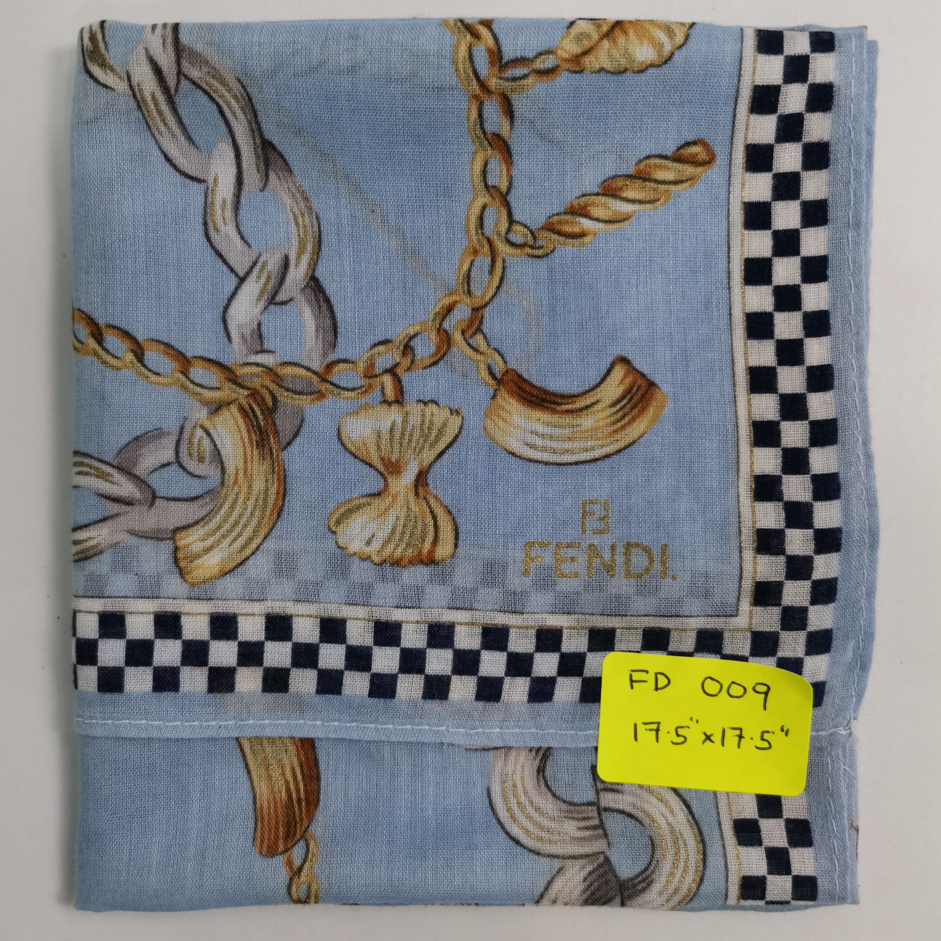 Fendi FENDI HANDKERCHIEF/ BANDANA/ SCARF Size ONE SIZE - 10 Thumbnail