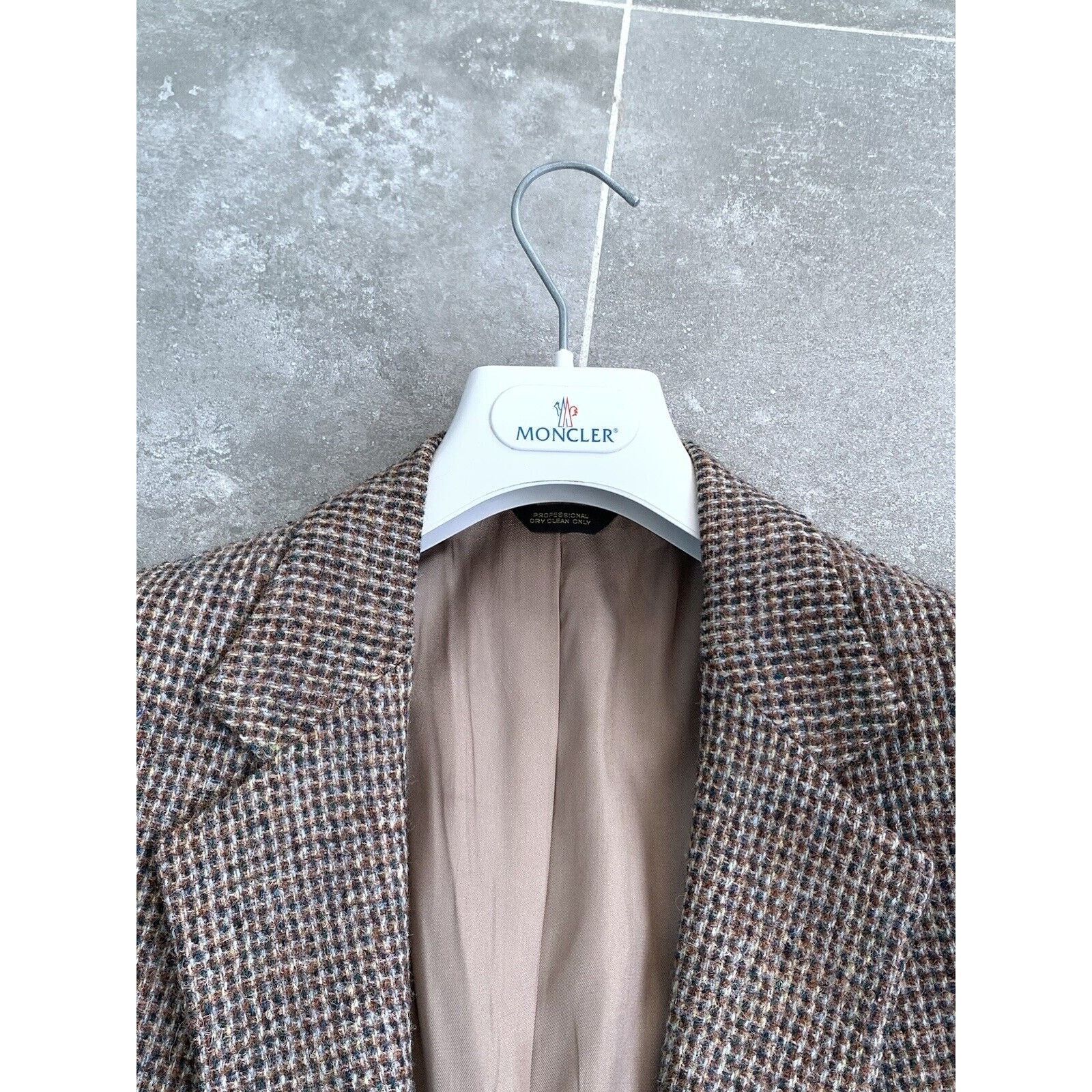 Harris Tweed × Vintage Men's HARRIS TWEED MADE IN USA Sport Blazer Jacket EU 48 M Size 48R - 4 Thumbnail