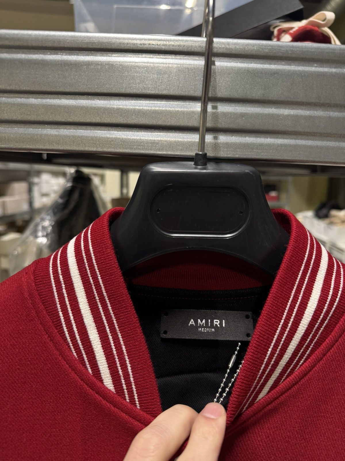 Amiri Amiri Tiger Leather Varsity Jacket NEW 3200$ Size US M / EU 48-50 / 2 - 13 Thumbnail
