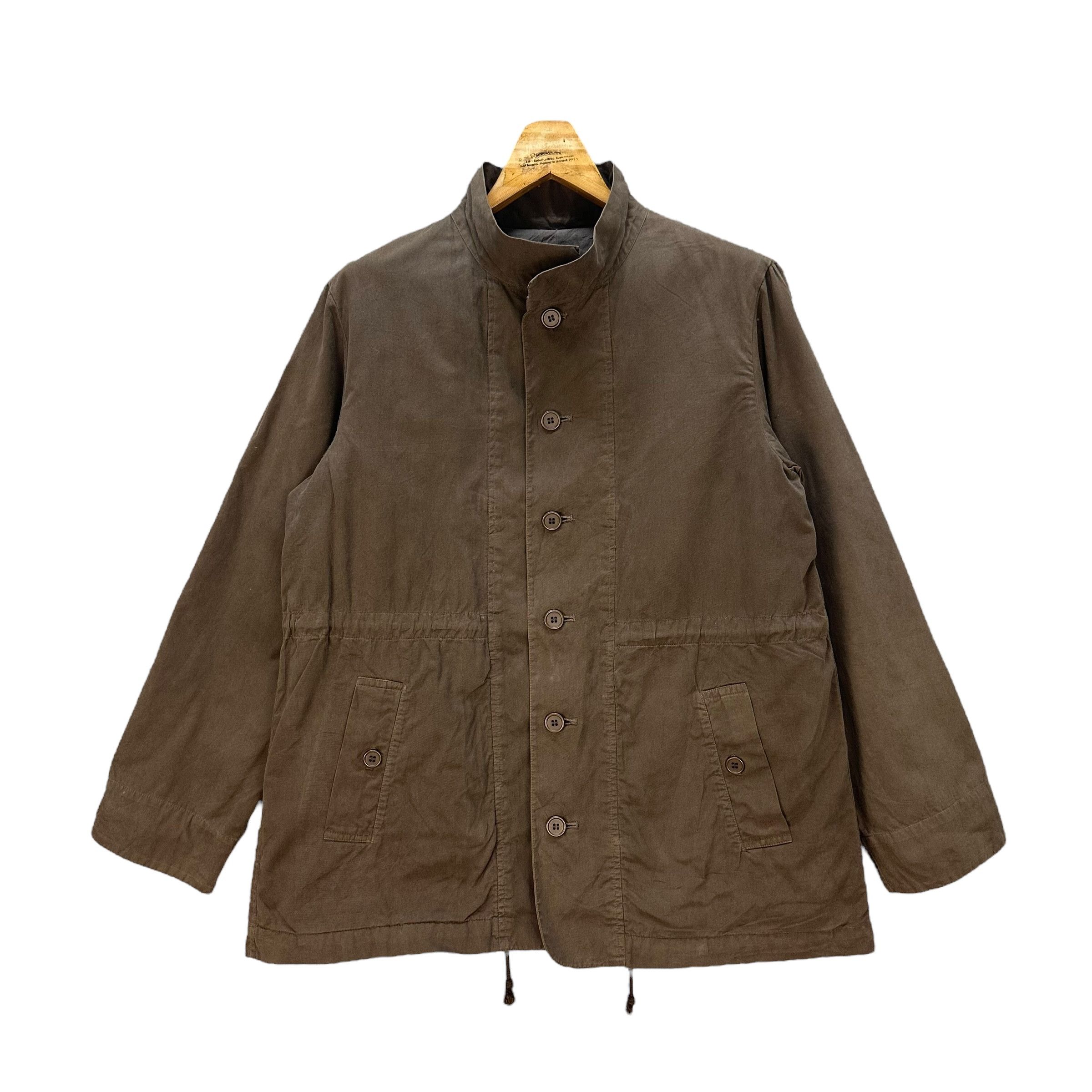 Issey Miyake PLANTATION BY ISSEY MIYAKE DOUBLE LAYER COAT JACKET #9027-49 Size US M / EU 48-50 / 2 - 1 Thumbnail
