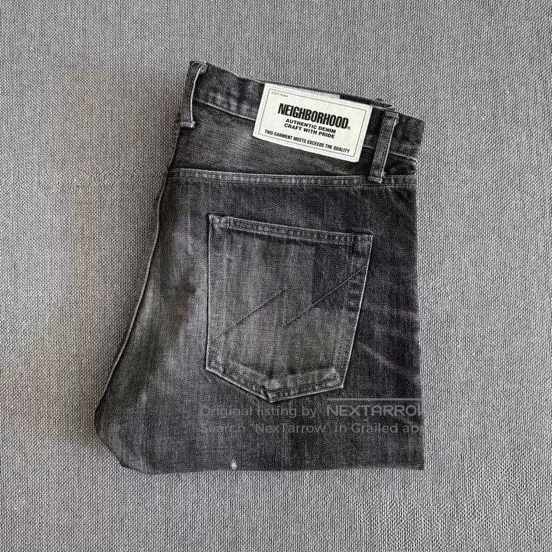 Neighborhood Neighborhood size XL Basic Washed Denim Jeans Size US 27 - 1 Thumbnail
