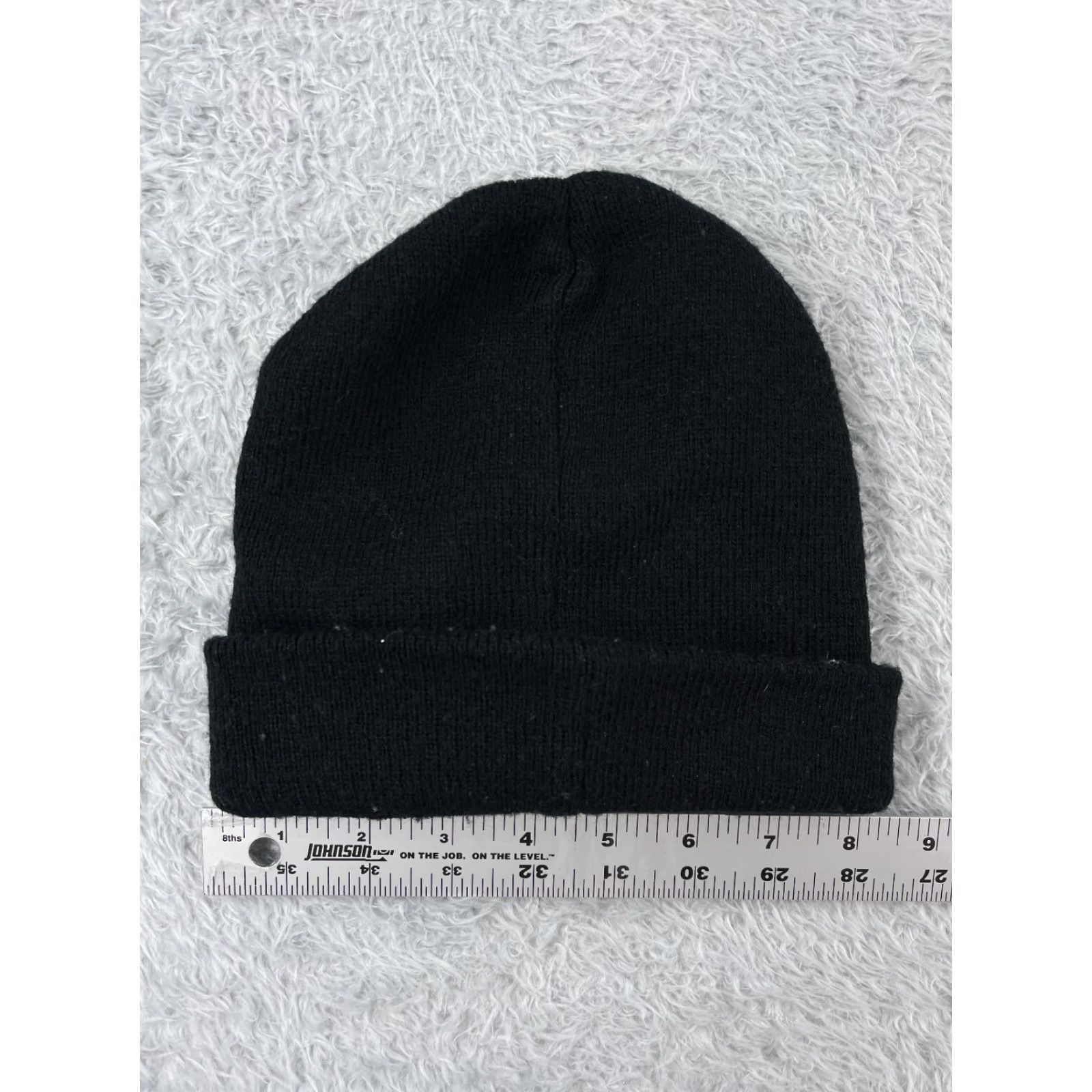 Vintage Seattle Beanie Toque Adult One Size Black Knit Embroidered 100% Acrylic Outdoors Size ONE SIZE - 3 Thumbnail