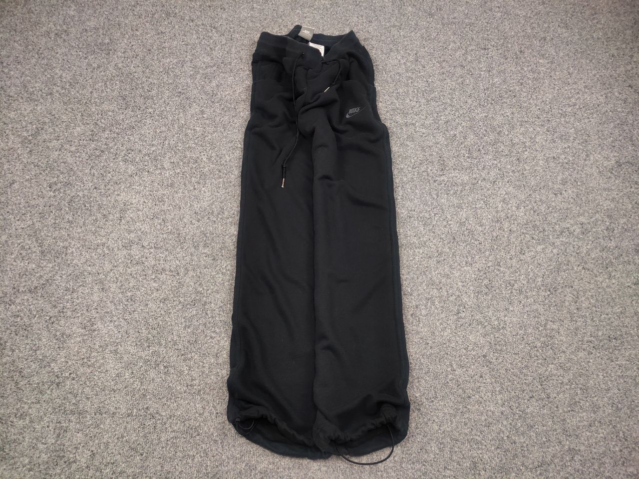 Nike Nike Vintage track drawstring Black Baggy Pants Y2K Style Size US 32 / EU 48 - 2 Thumbnail