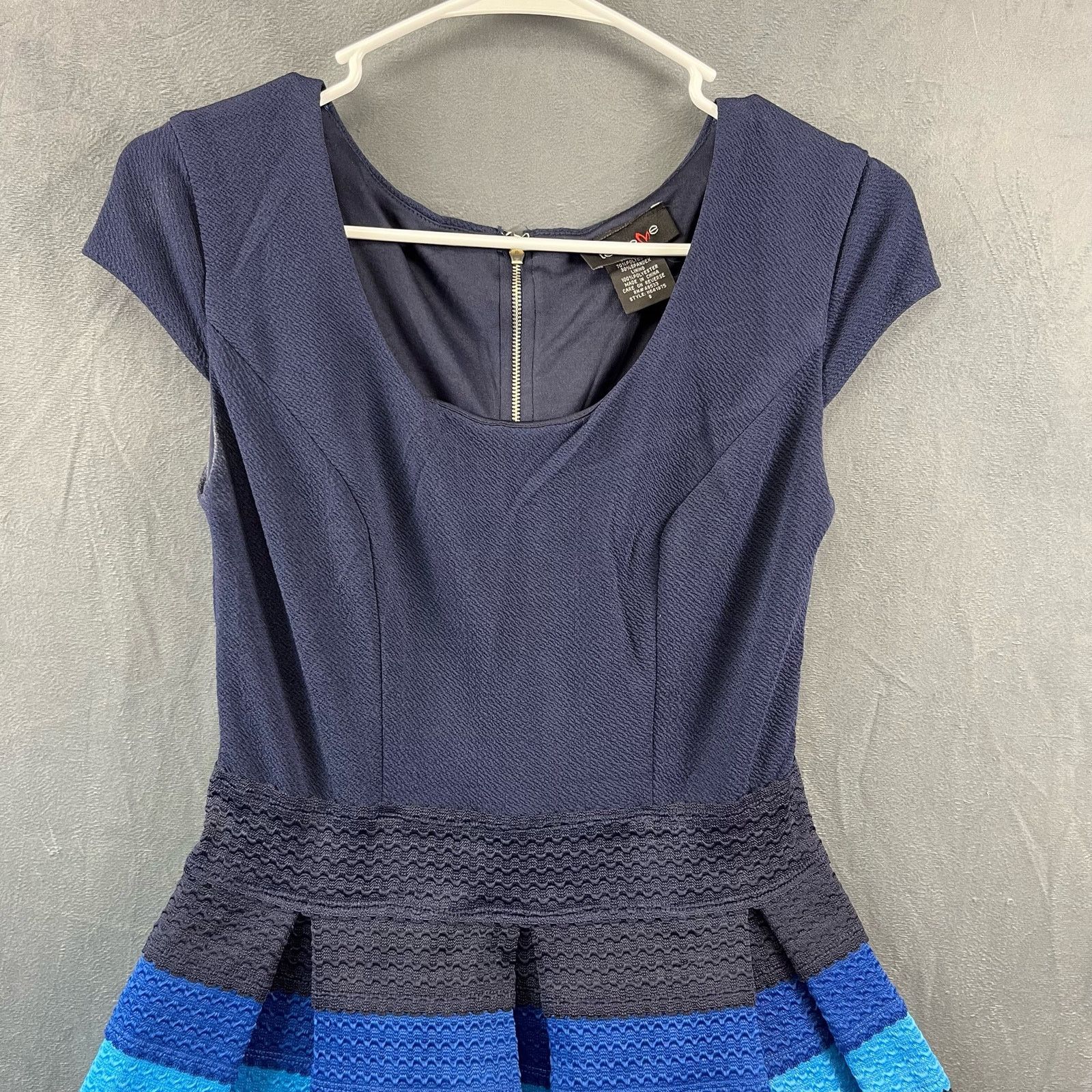 Other Teeze Me Awning Stripes Skater Dress Small Textured Thick Size S / US 4 / IT 40 - 6 Thumbnail