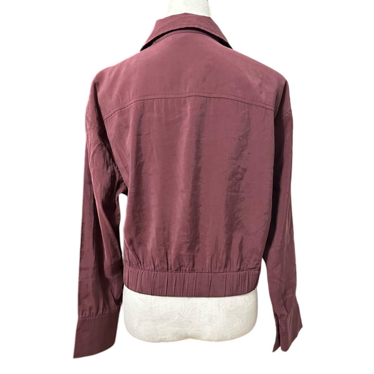 Other Kut From The Kloth Button Up Twist Front Purple Small NWOT Size S / US 4 / IT 40 - 7 Thumbnail
