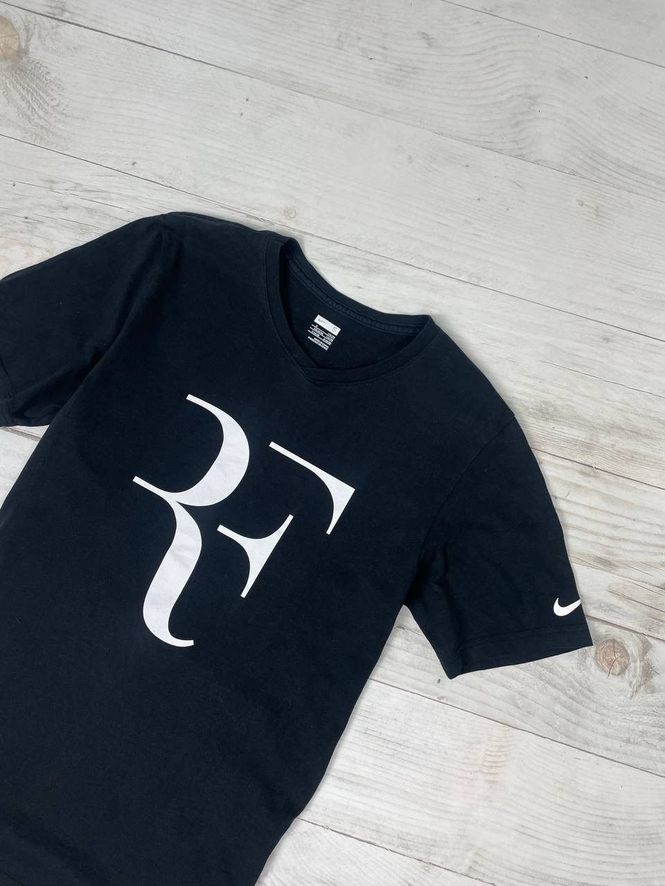Nike Nike Premier Roger Federer V-Neck T-Shirt Court Big Logo Size US S / EU 44-46 / 1 - 2 Thumbnail