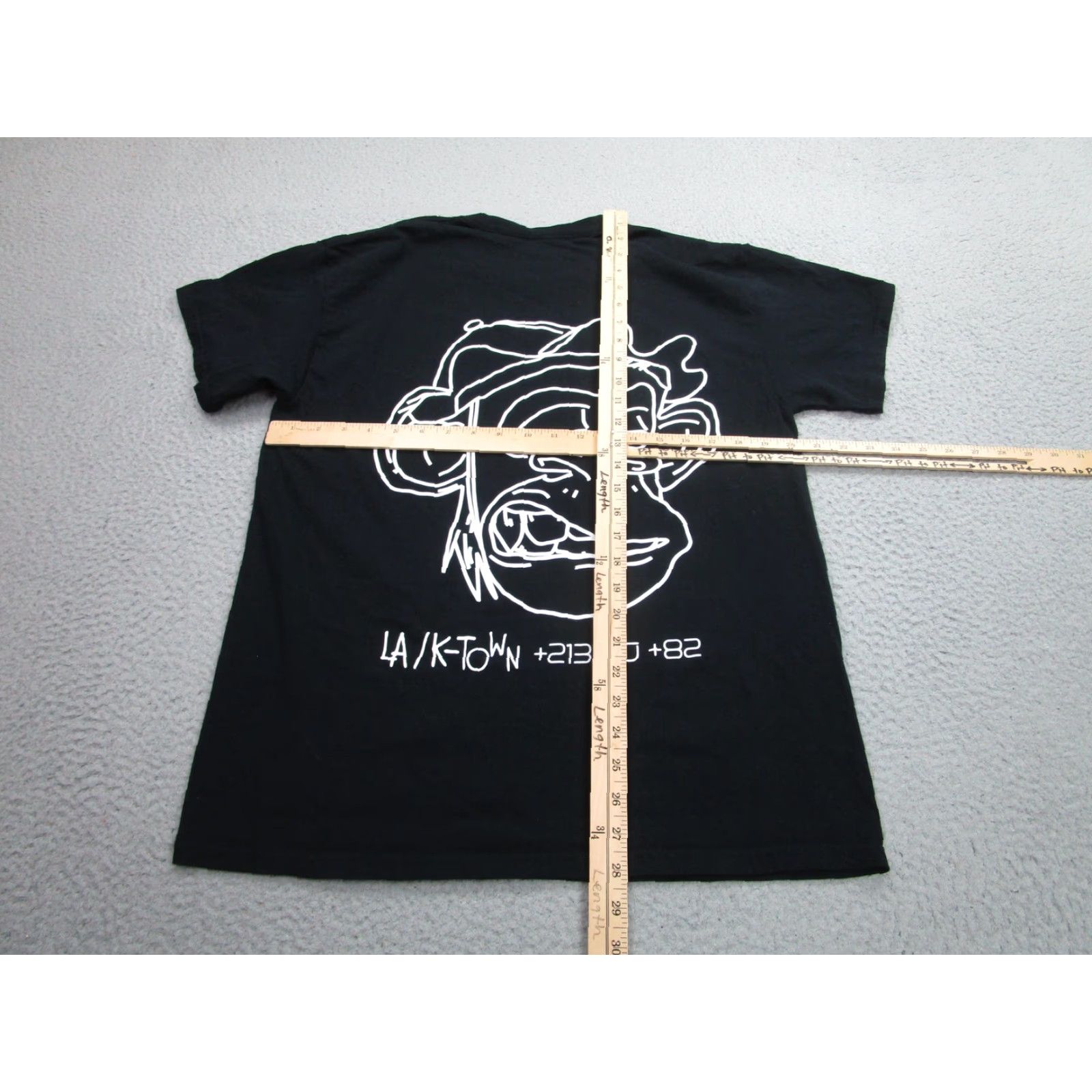 Vintage Bored N Stone Shirt Mens Large Black Dog Ape Streetwear Graphic Tee T-Shirt Size US L / EU 52-54 / 3 - 5 Thumbnail