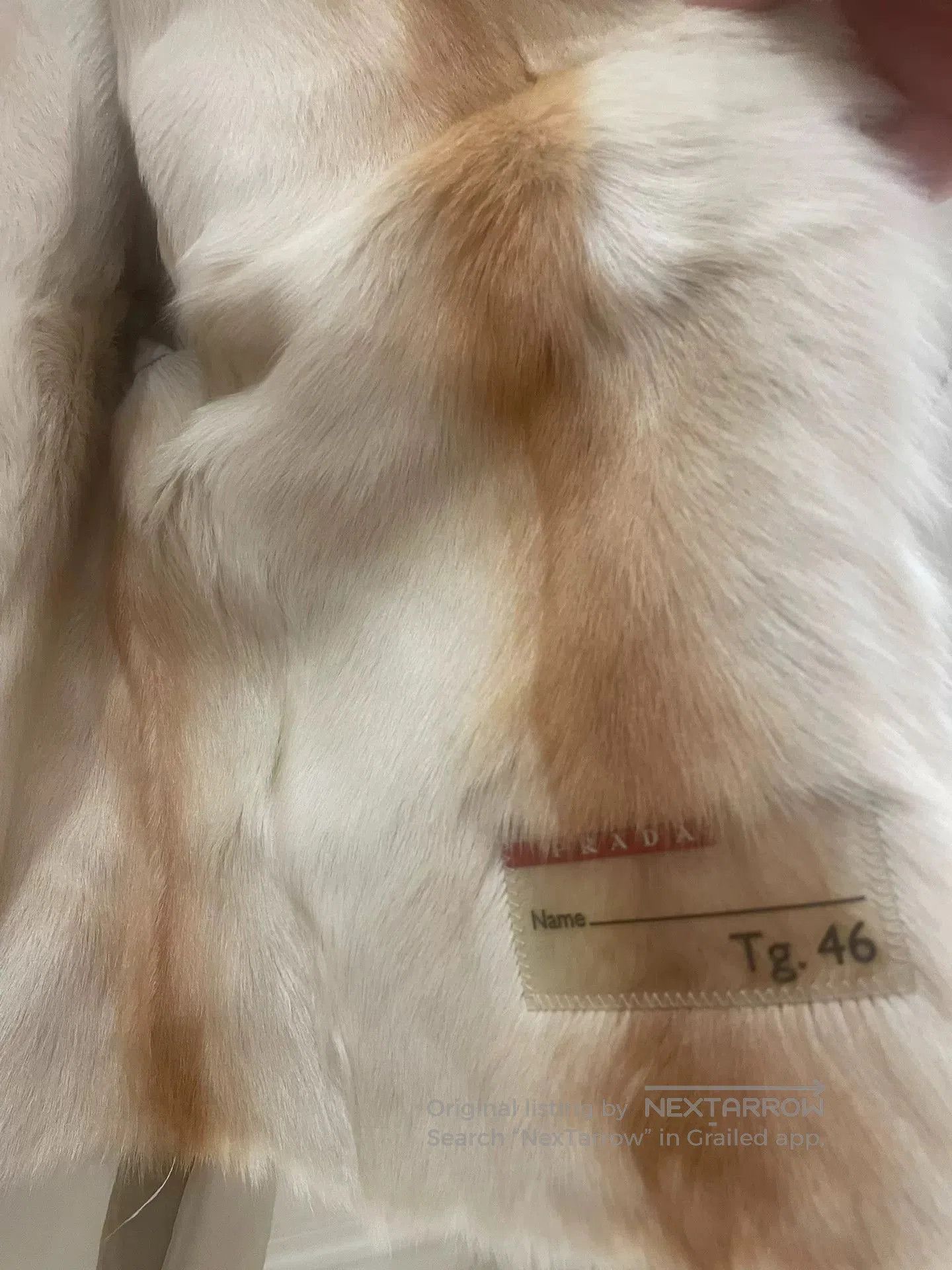 Prada PRADA Fur Liner Size 46. Size US S / EU 44-46 / 1 - 2 Thumbnail