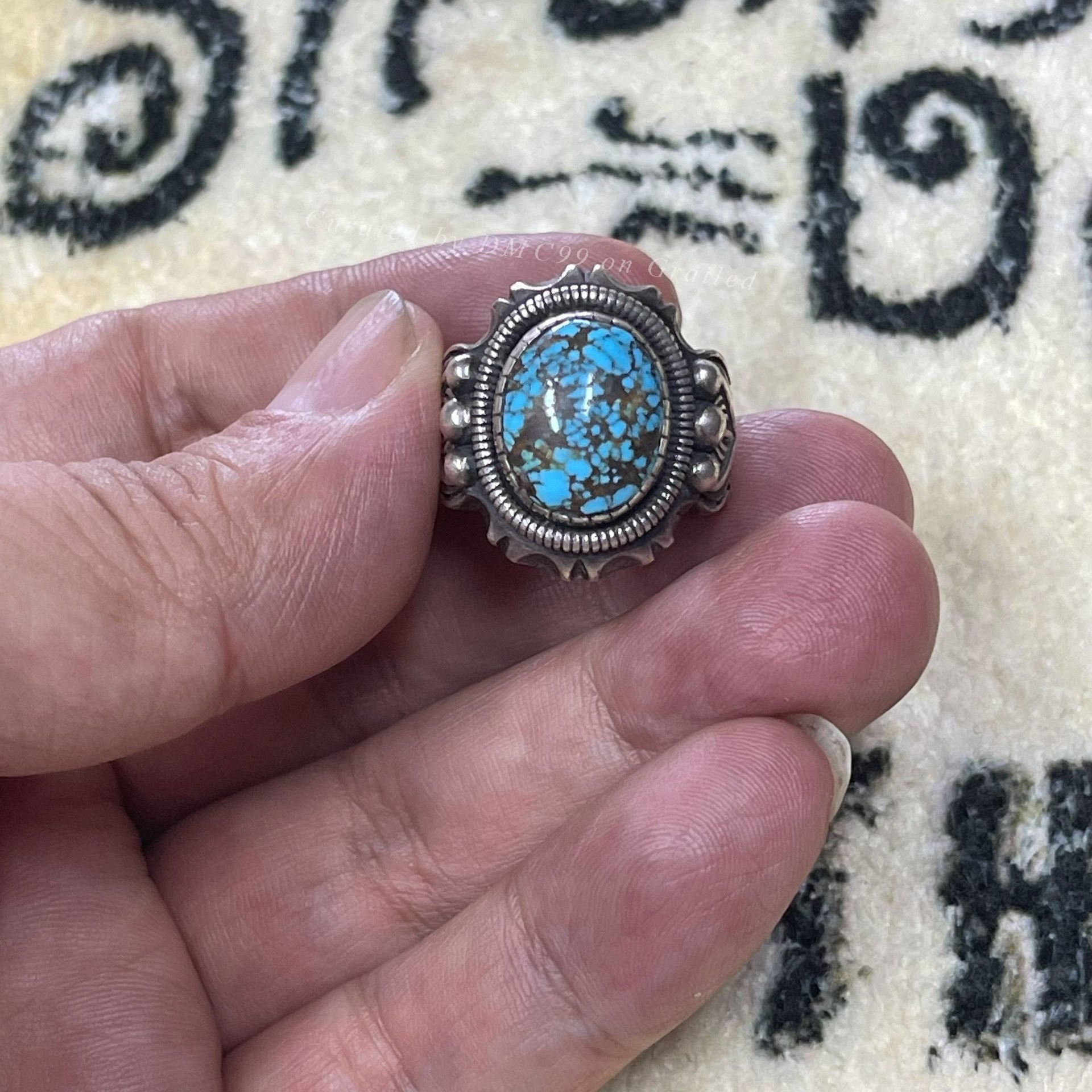 Other Navajo Pure Silver Ring Size ONE SIZE - 1 Thumbnail