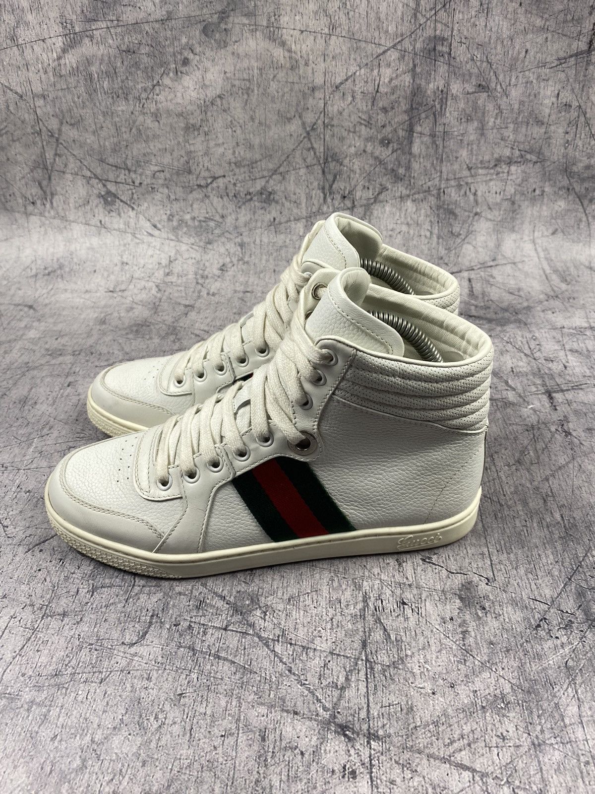 Gucci Gucci Hi-Top Sneakers Shoes Size US 6 / EU 39 - 5 Thumbnail
