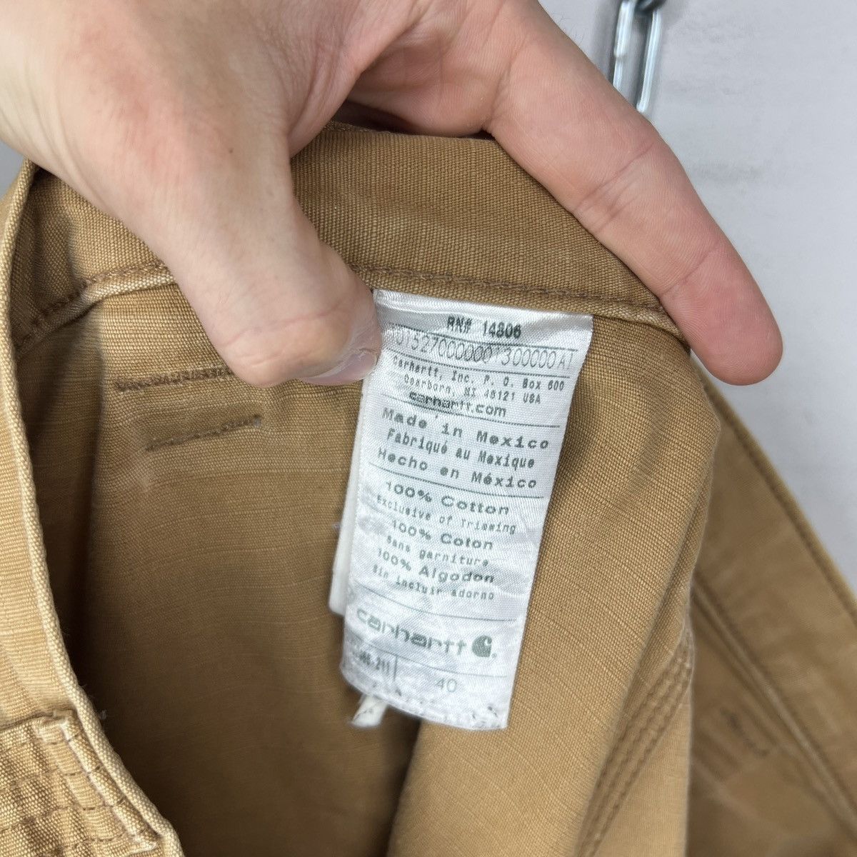 Carhartt Carhartt Workwear Faded Distressed Double Knee Shorts 90s Size US 38 / EU 54 - 10 Thumbnail