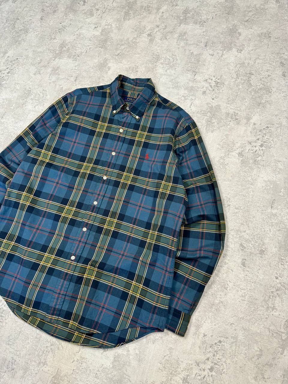 Polo Ralph Lauren Polo Ralph Lauren Y2K Flannel Shirt Button Up Size US L / EU 52-54 / 3 - 3 Thumbnail