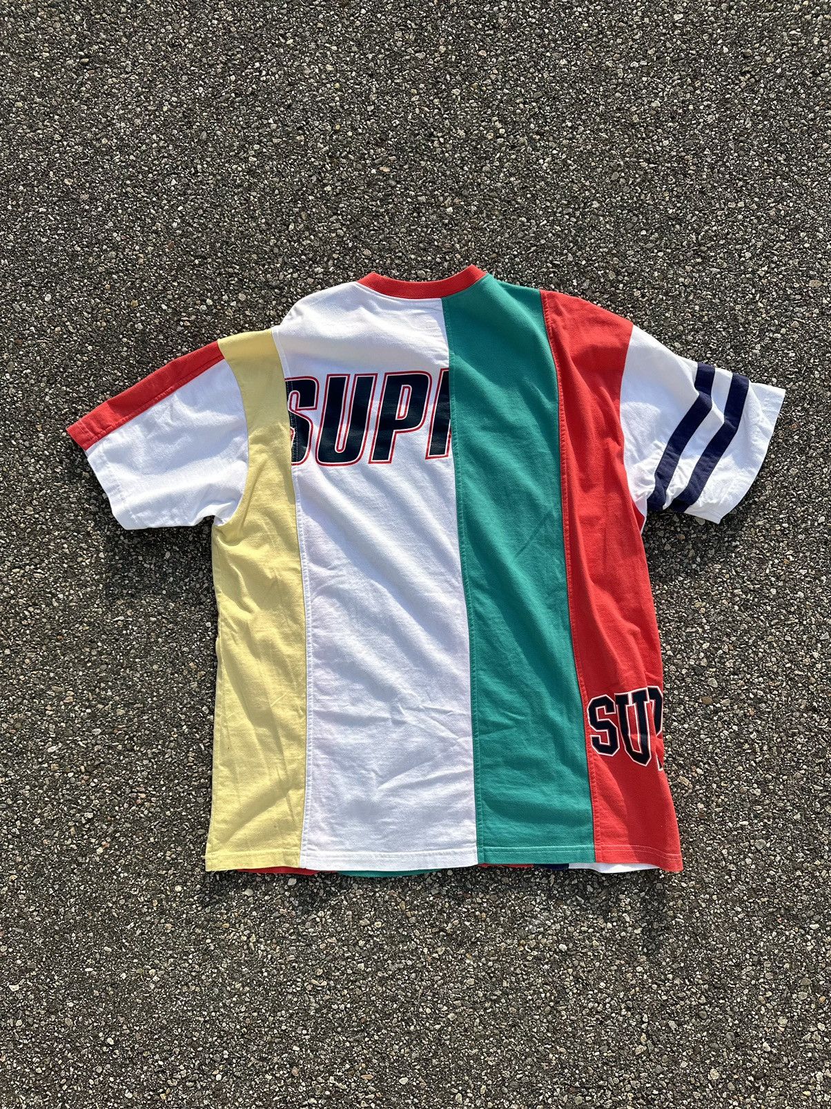 Supreme Supreme Patch Work T-Shirt Size US XL / EU 56 / 4 - 5 Thumbnail