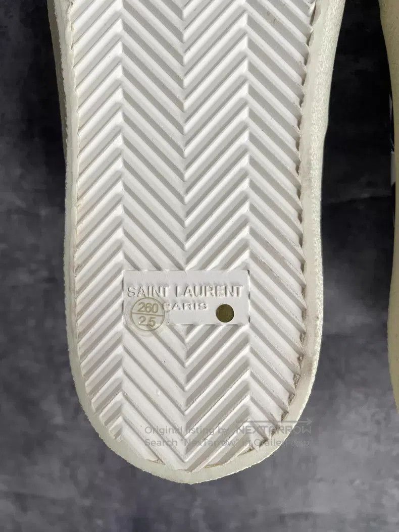 Saint Laurent Paris Saint Laurent Paris Chessboard Patchwork Canvas Shoes Size US 9 / EU 42 - 7 Thumbnail