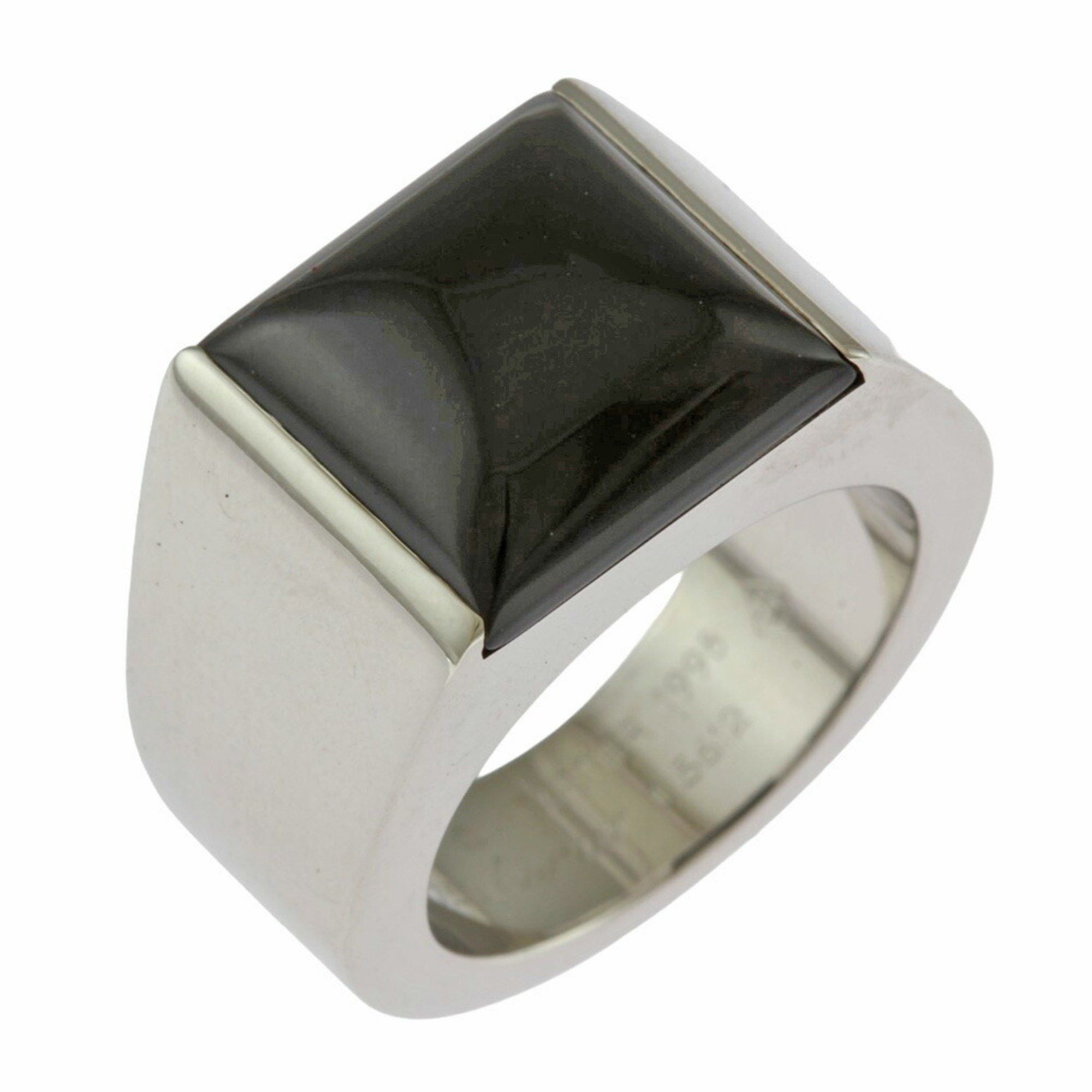 image of Cartier Tank Max Ring, Size 9, 18K Gold, Onyx, Women's, Cartier