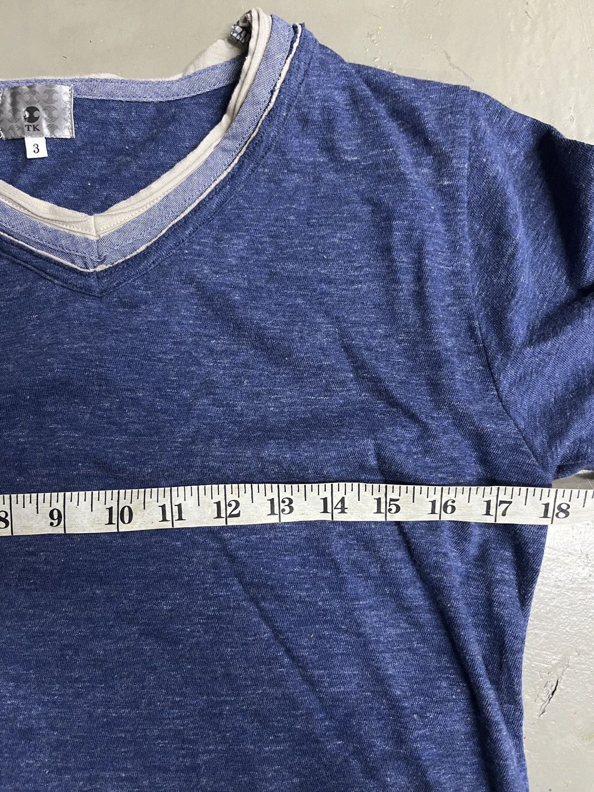 Visvim Takeo Kikuchi RRL Greg Lauren Inspired Indigo Slub Henley Size US M / EU 48-50 / 2 - 6 Thumbnail
