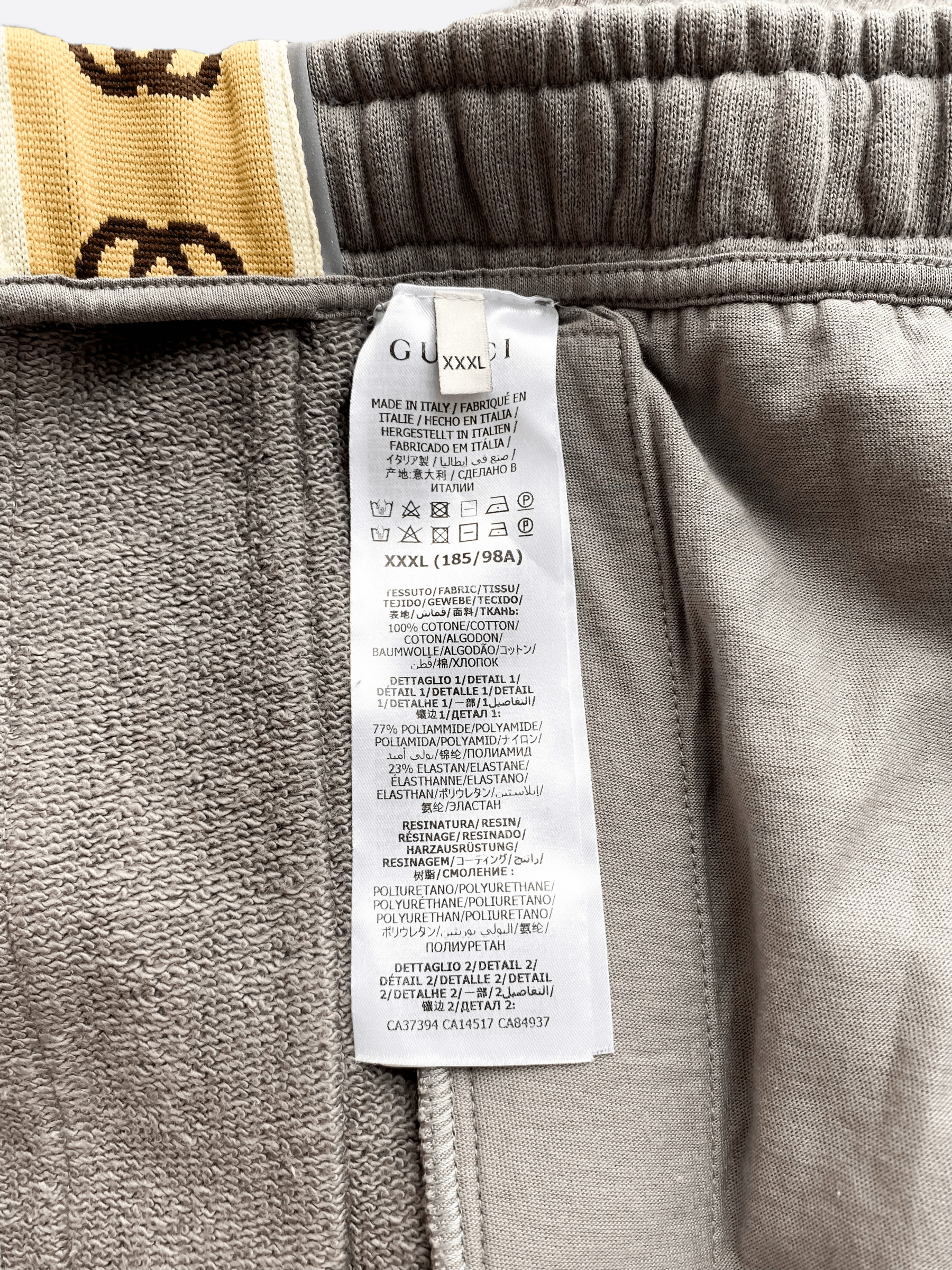 Gucci Gucci Grey GG Striped Sweatpants Size US 40 / EU 56 - 5 Thumbnail