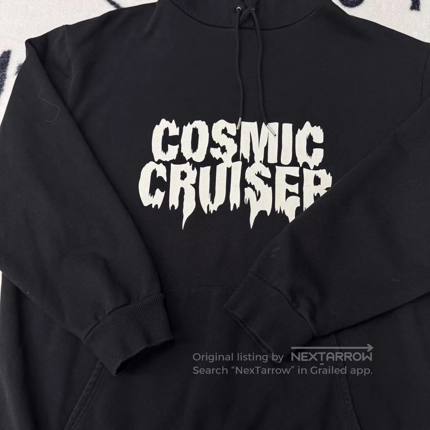 Celine Black 'COSMIC CRUISER' Graphic Hoodie. Size US M / EU 48-50 / 2 - 3 Thumbnail