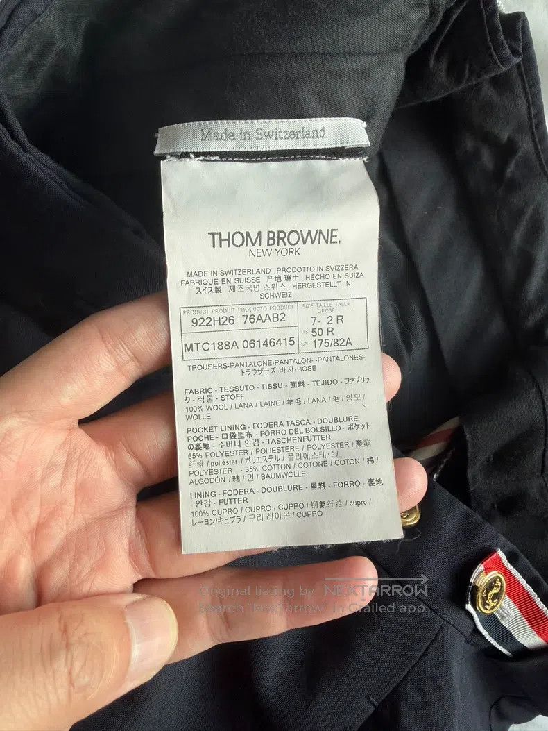 Thom Browne Thom Browne size 2 Tailored Western-style Trousers Size US 30 / EU 46 - 6 Thumbnail