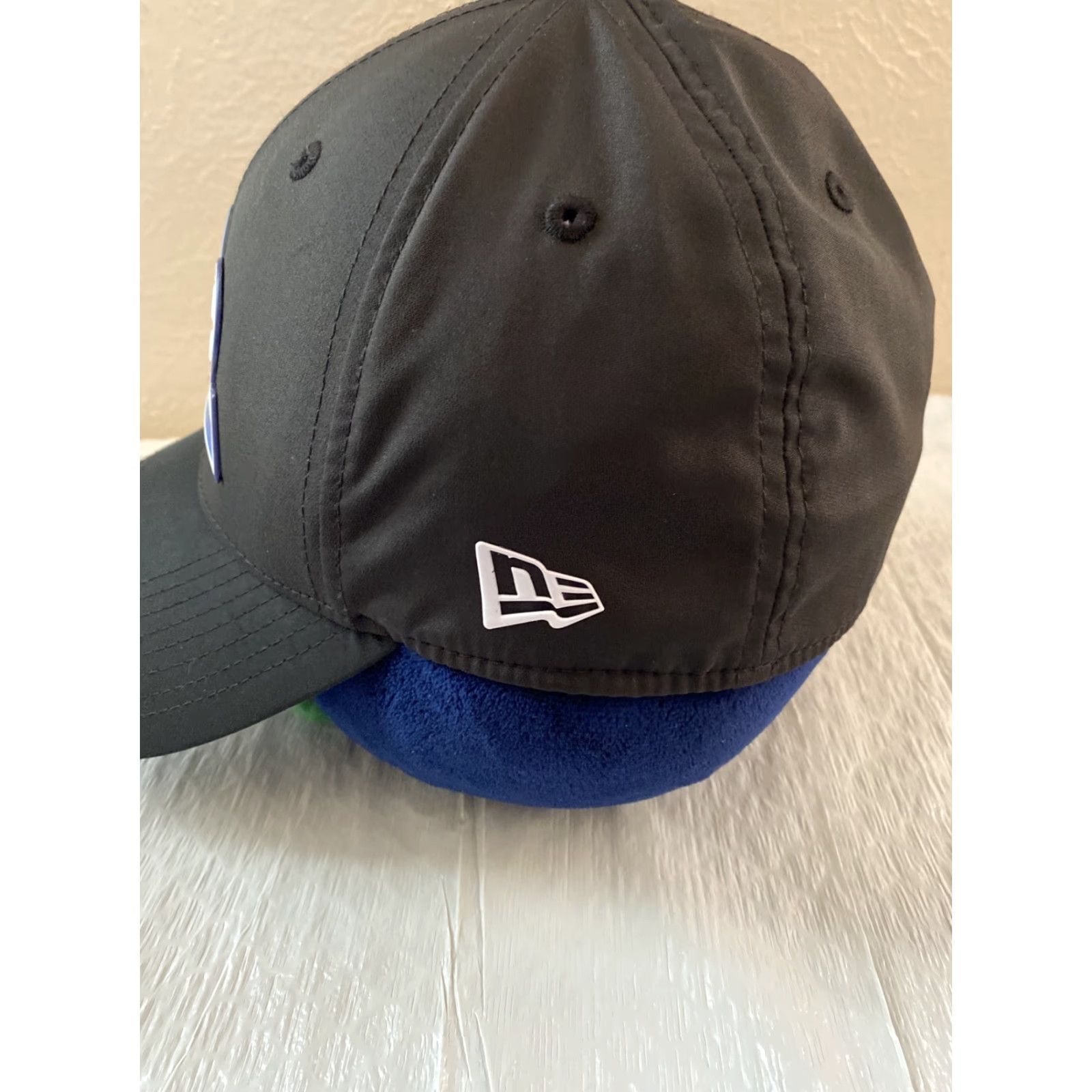 New Era New Era Colorado Rockies Flexfit Baseball Cap Ball Hat Adjustable Solid Washed Men Black"} Size ONE SIZE - 2 Thumbnail