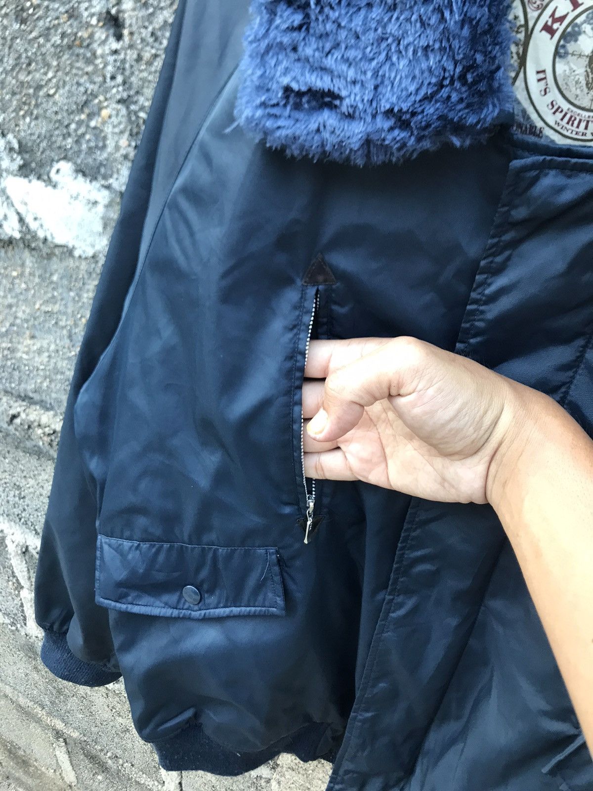 Vintage ⚡️Vintage Kister Winter Wear Bomber Jacket Size US L / EU 52-54 / 3 - 7 Thumbnail