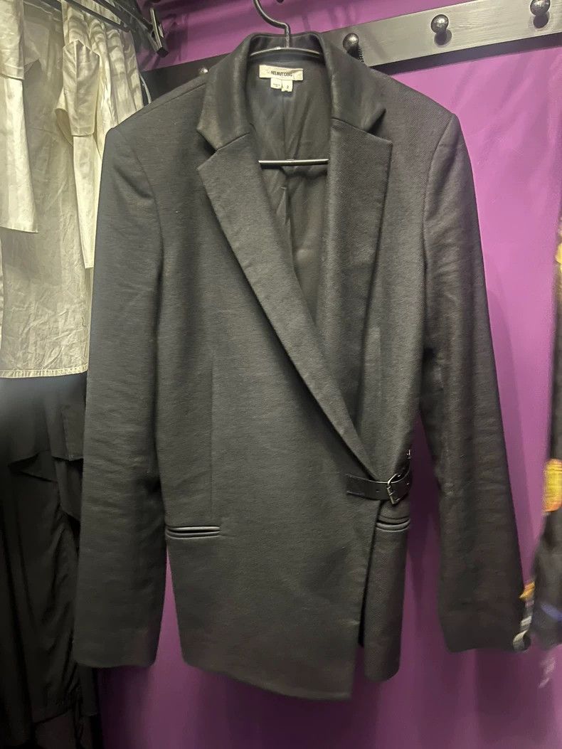 Helmut Lang Helmut Lang Wool Waistcoat Blazer Jacket - dmc Size US M / EU 48-50 / 2 - 1 Thumbnail