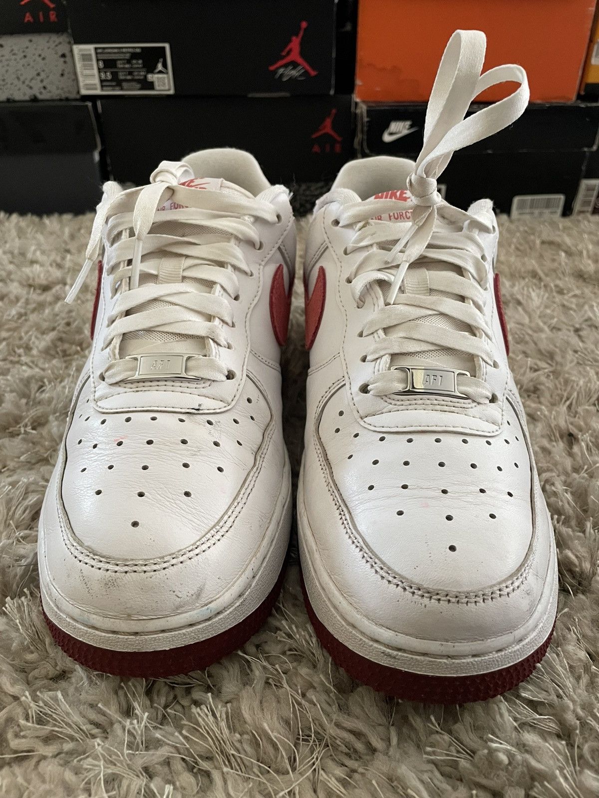 Nike Nike Air Force Valentines Day Size US 7 / EU 40 - 4 Thumbnail