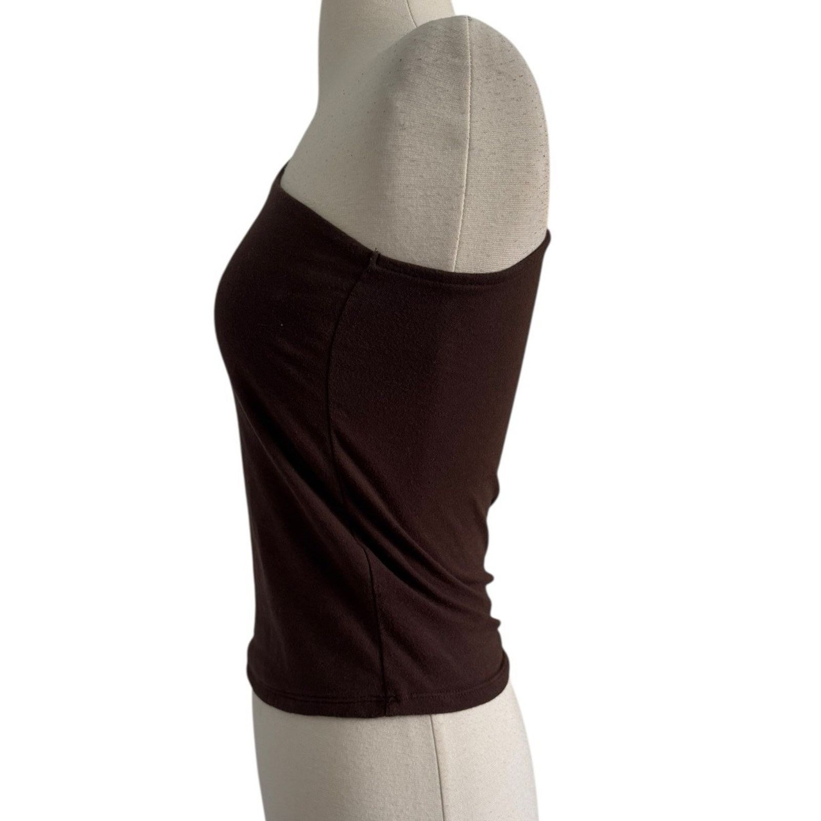 Hollister Y2K HOLLISTER Heart Rhinestone Cut Out One Shoulder Tank Top Size S / US 4 / IT 40 - 5 Thumbnail