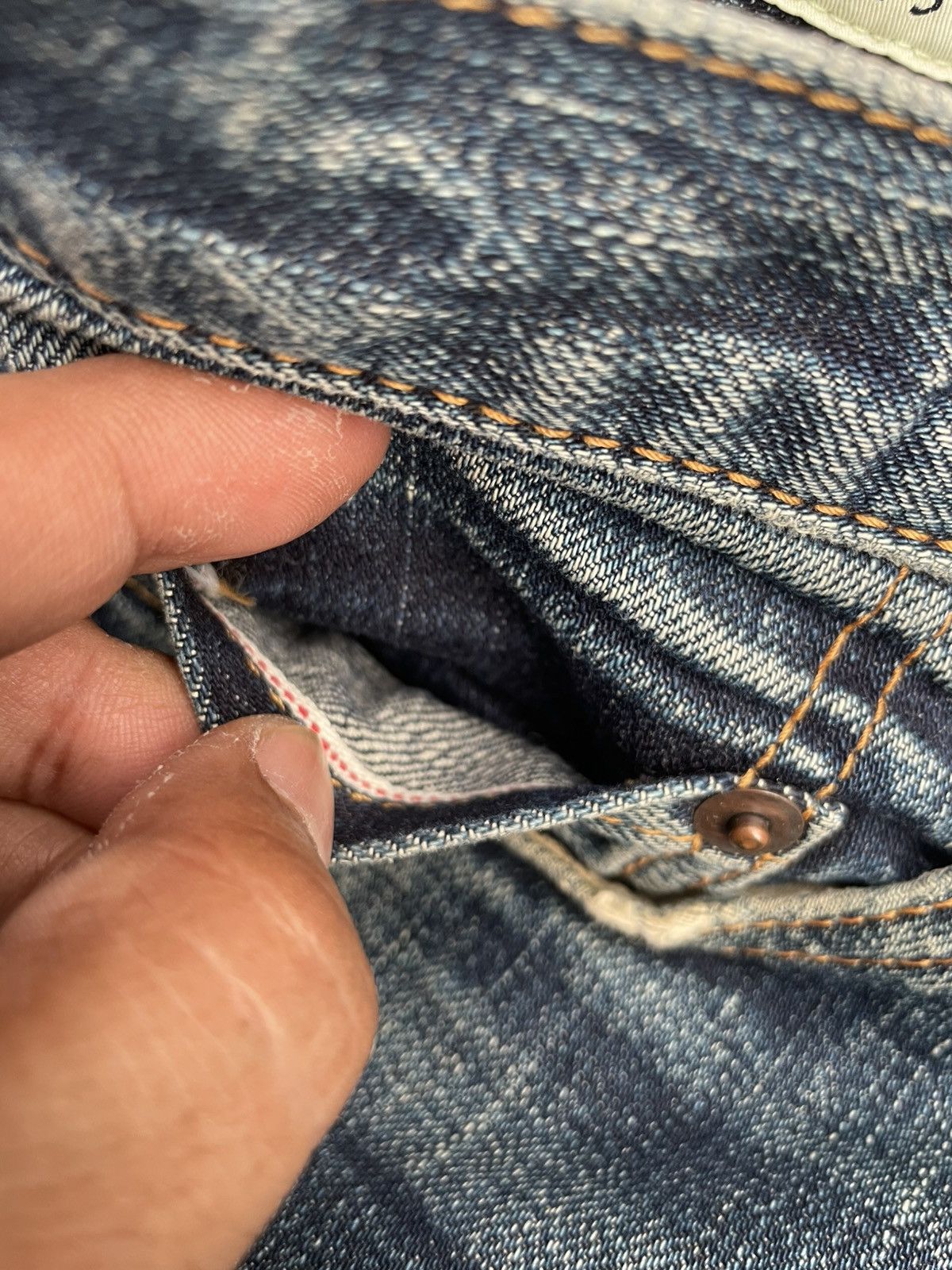 Japanese Brand Ships Redline Selvedge Denim Size US 36 / EU 52 - 23 Thumbnail
