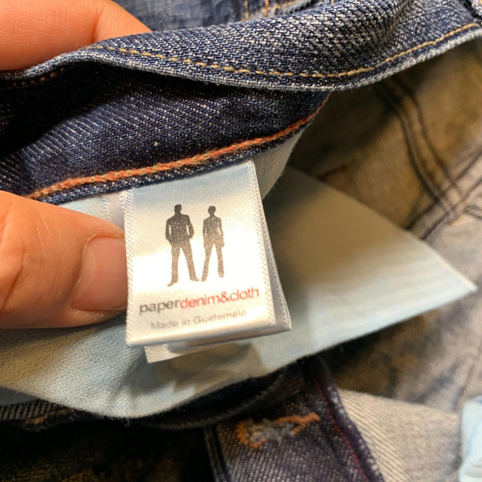 Paper Denim & Cloth Vintage Paper Denim & Cloth Jeans 32x33 Men's Blue Jean (333 Size US 32 / EU 48 - 8 Thumbnail