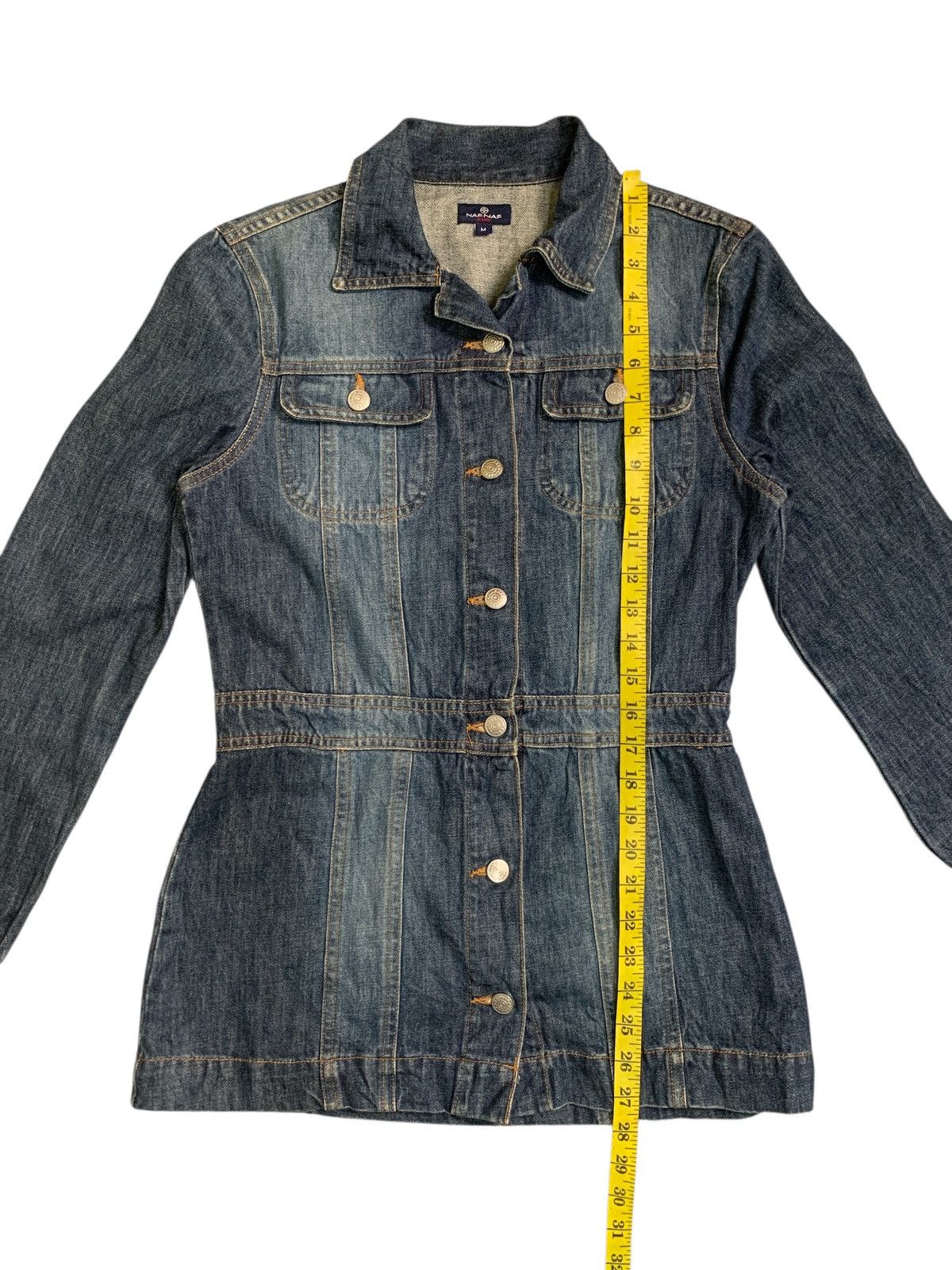 Other Rare Design Naf Naf Jeans Denim Jacket Size M / US 6-8 / IT 42-44 - 9 Thumbnail