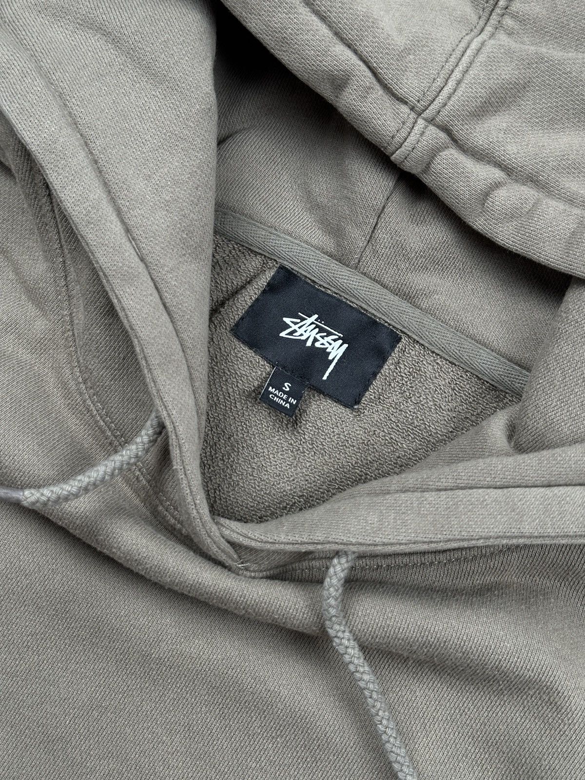 Stussy Stussy Classic Logo Hoodie Beige Streetwear Essential Y2K Size US S / EU 44-46 / 1 - 10 Thumbnail