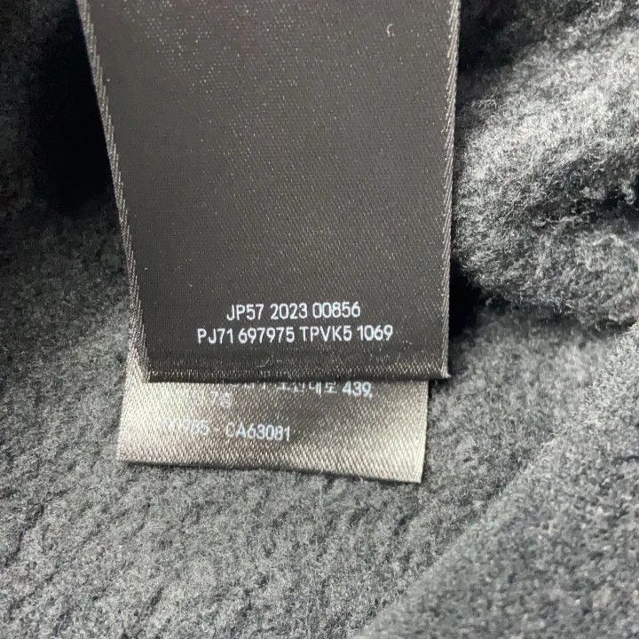 Balenciaga Balenciaga Black Embroidered Logo Sweatshirt 0079-2507 Size US S / EU 44-46 / 1 - 4 Thumbnail