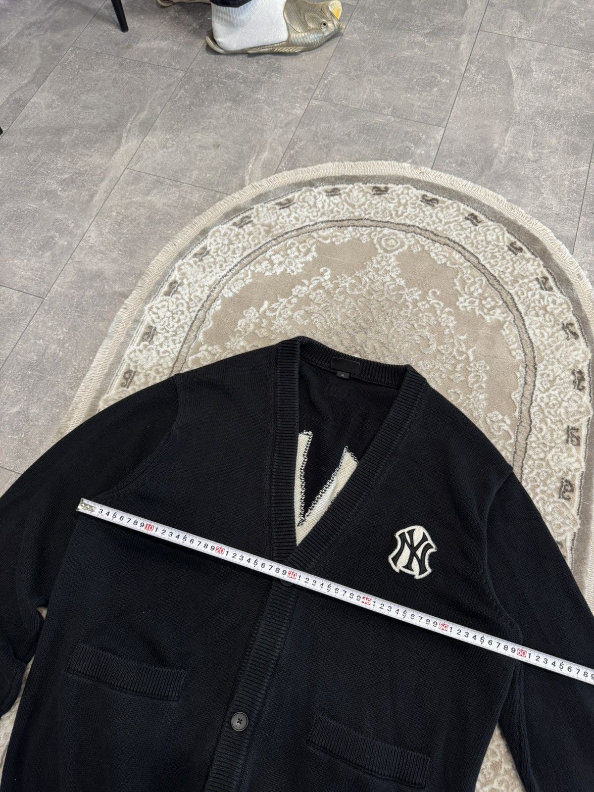 New York Yankees Vintage MLB New York Yankees Kith Style Y2K Cardigan Sweater Size US XL / EU 56 / 4 - 7 Thumbnail