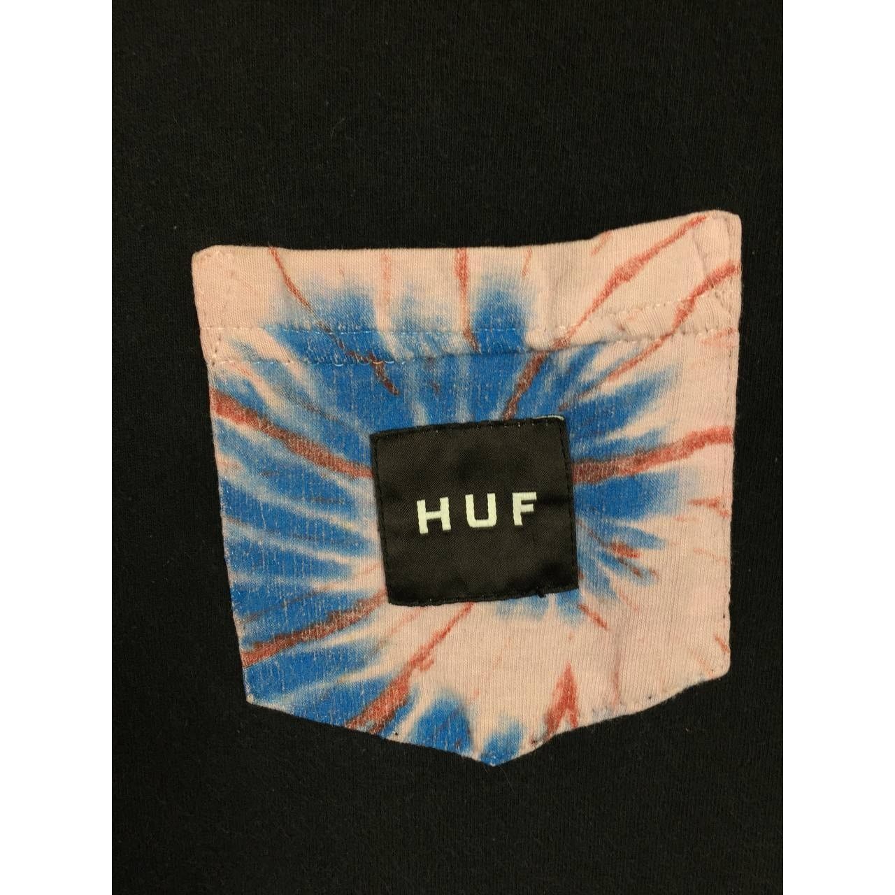 Huf HUF Skateboards Tie Dye Pocket Tee Size M Size US M / EU 48-50 / 2 - 4 Thumbnail
