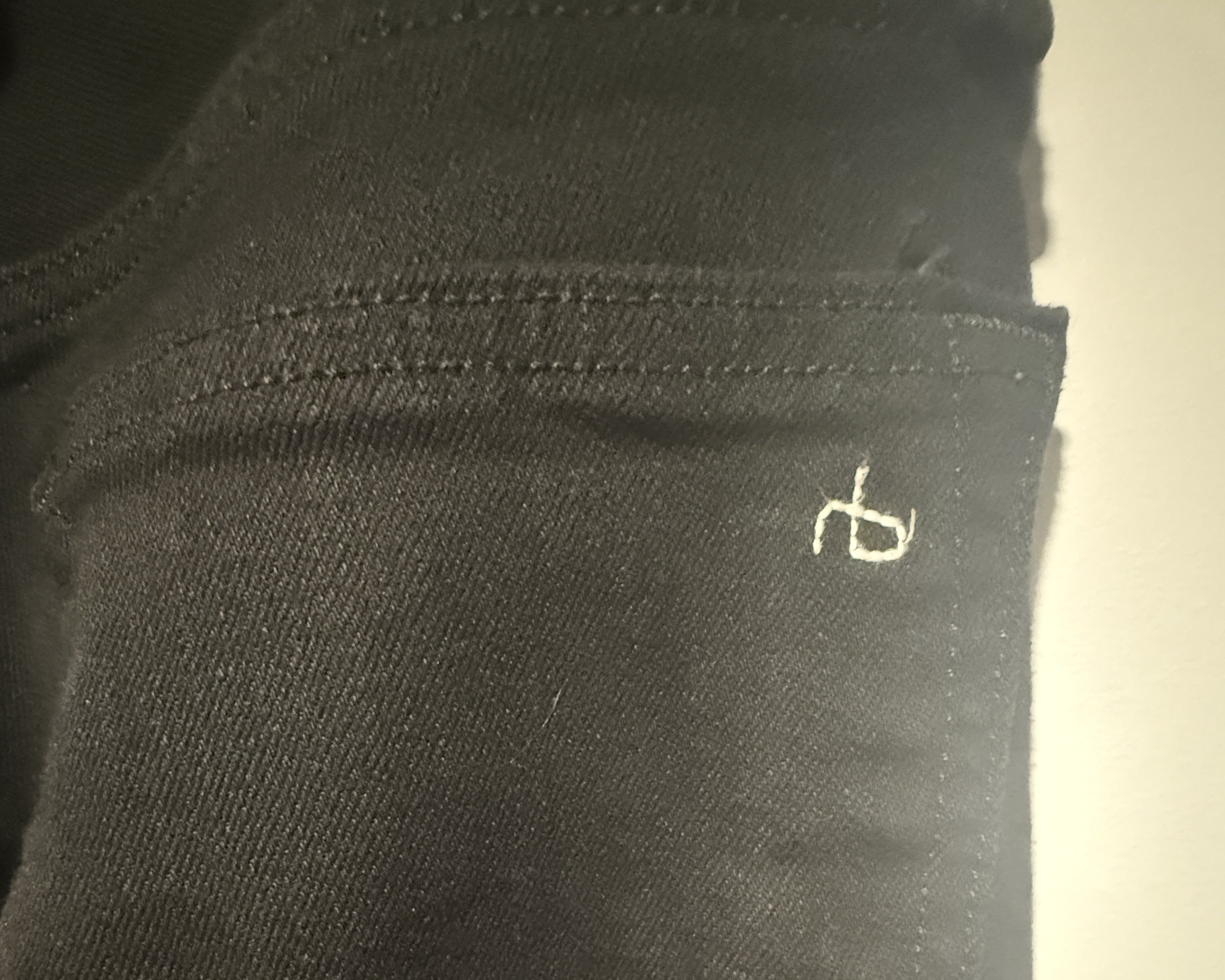 Rag & Bone Rag & Bone Slim Fit Jeans (Black) Size US 30 / EU 46 - 6 Thumbnail