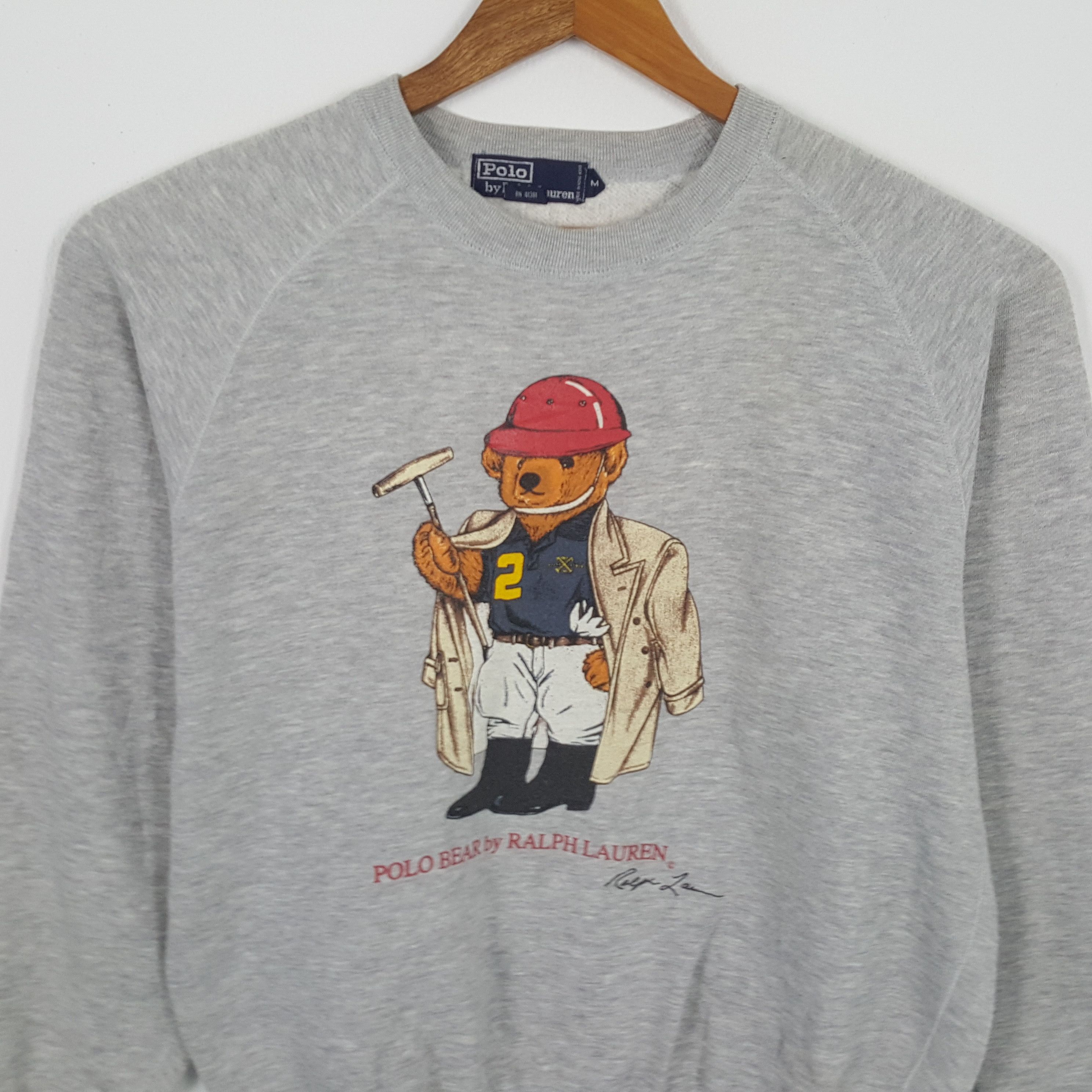 Vintage POLO BEAR by Ralph Lauren Luxury Brand Sweatshirts