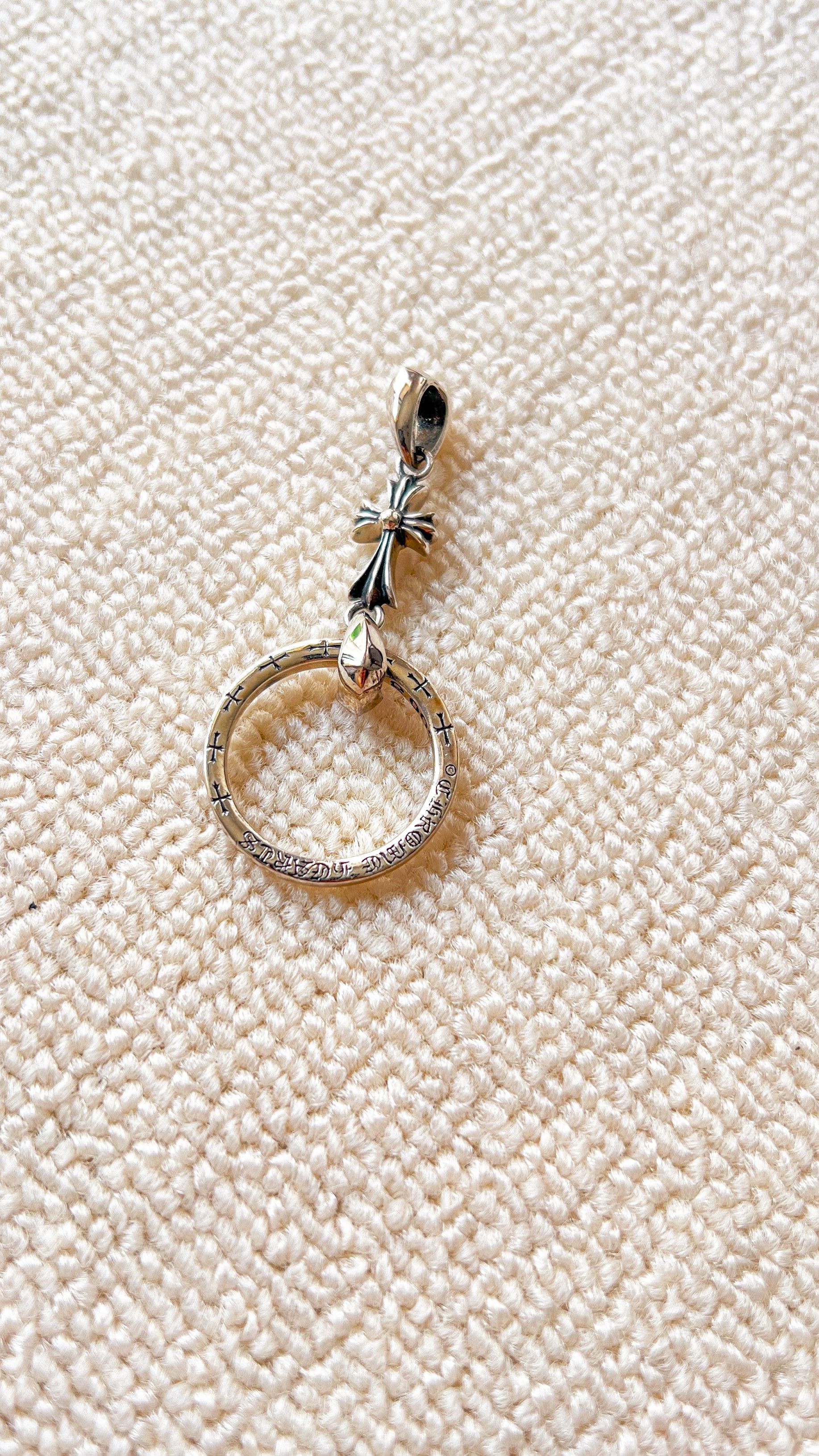 Chrome Hearts CHROME HEARTS EYWR Loop NTFL BabyFat Necklace Size ONE SIZE - 3 Thumbnail