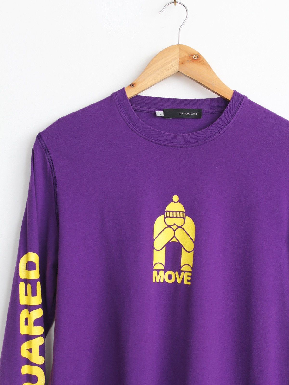 Dsquared2 × Vintage Dsquared2 Vintage 2000s Ski Out The Way LongSleeve Shirt Size US S / EU 44-46 / 1 - 2 Thumbnail