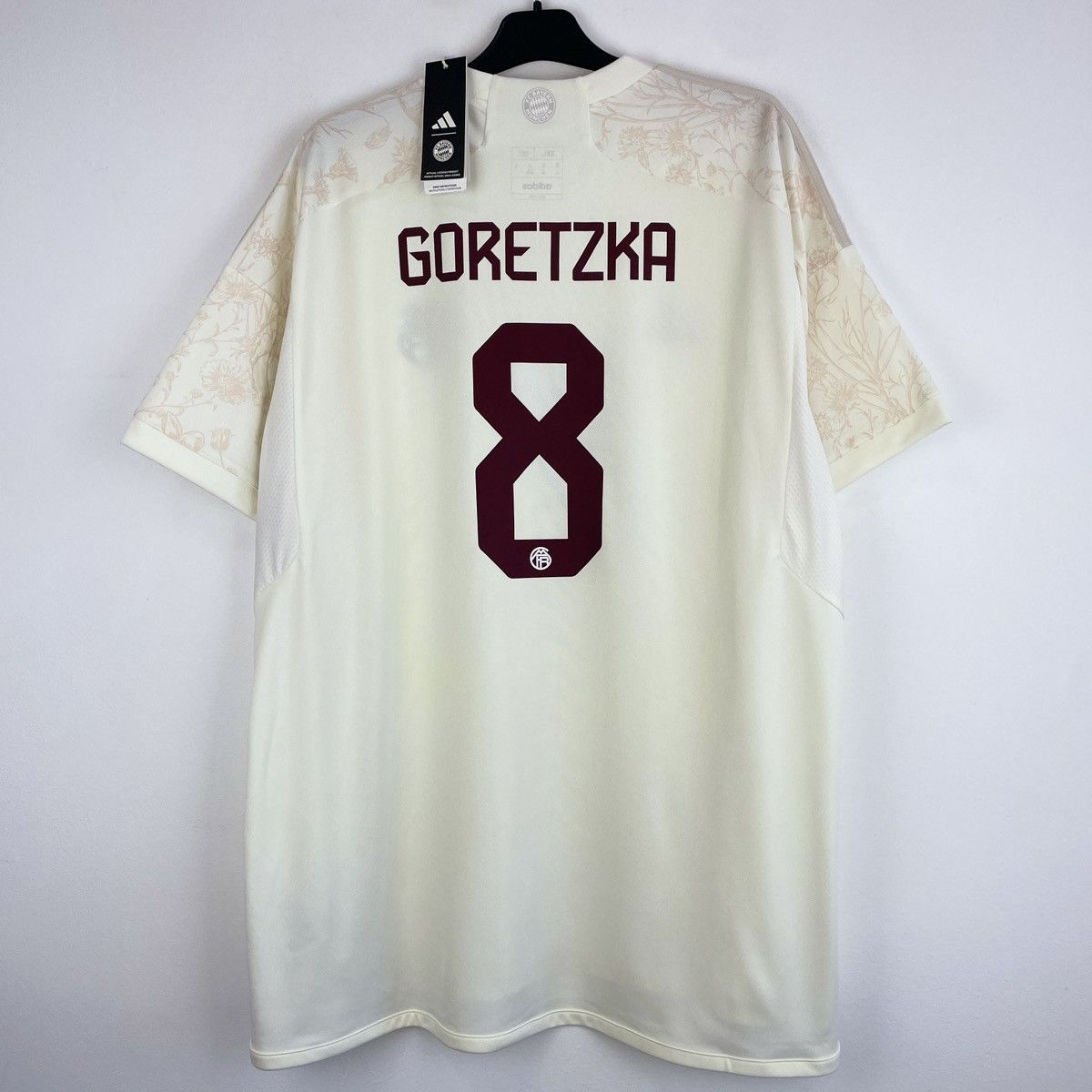 Adidas Bayern Munich Leon Goretzka Third Jersey 2023/2024 size 3XL Size US XXL / EU 58 / 5 - 1 Thumbnail