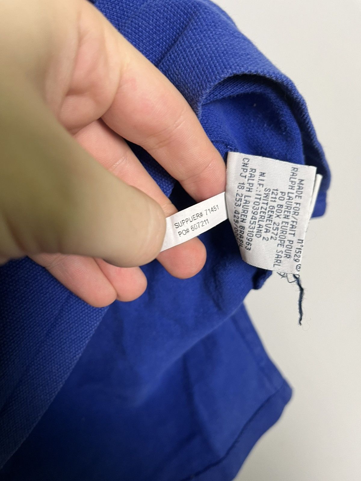 Polo Ralph Lauren Vintage Ralph Lauren Italy chief keef polo tshirt Size US M / EU 48-50 / 2 - 6 Thumbnail
