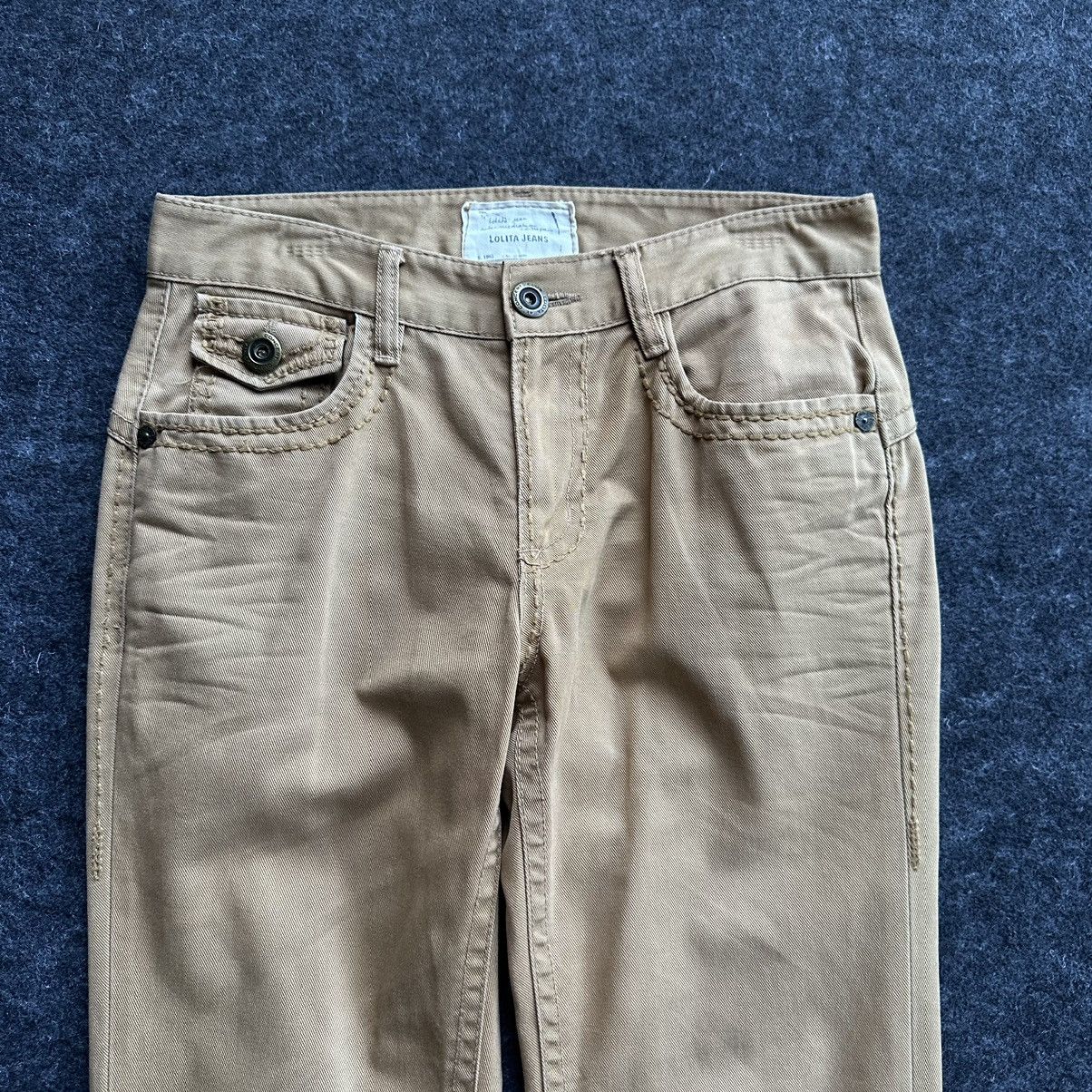 If Six Was Nine Rare Vintage Lolita Brown Colour Denim D709 Size US 30 / EU 46 - 2 Thumbnail