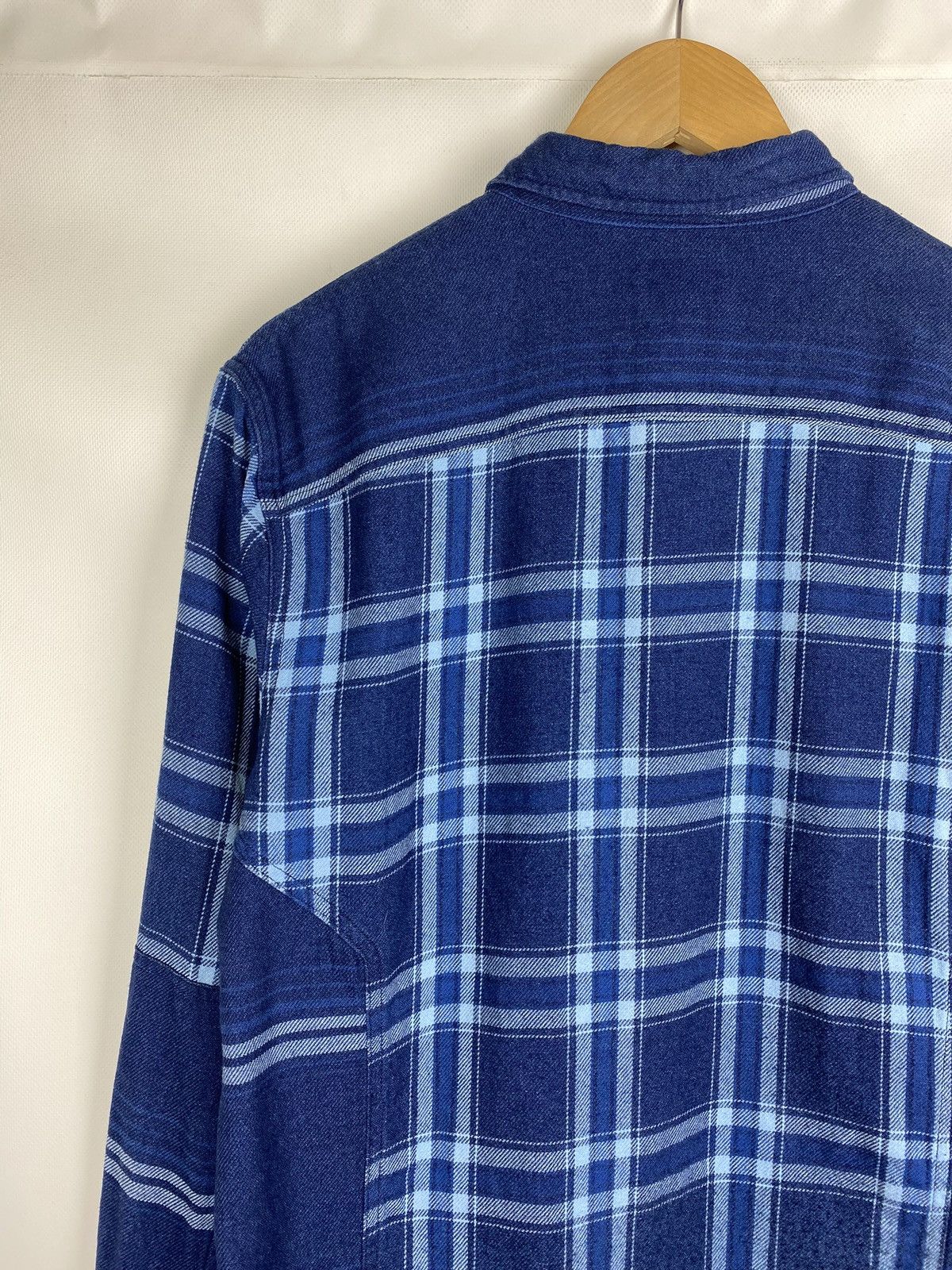 Edwin Edwin Indigo men’s long sleeve checked merge shirt size M Size US M / EU 48-50 / 2 - 19 Thumbnail